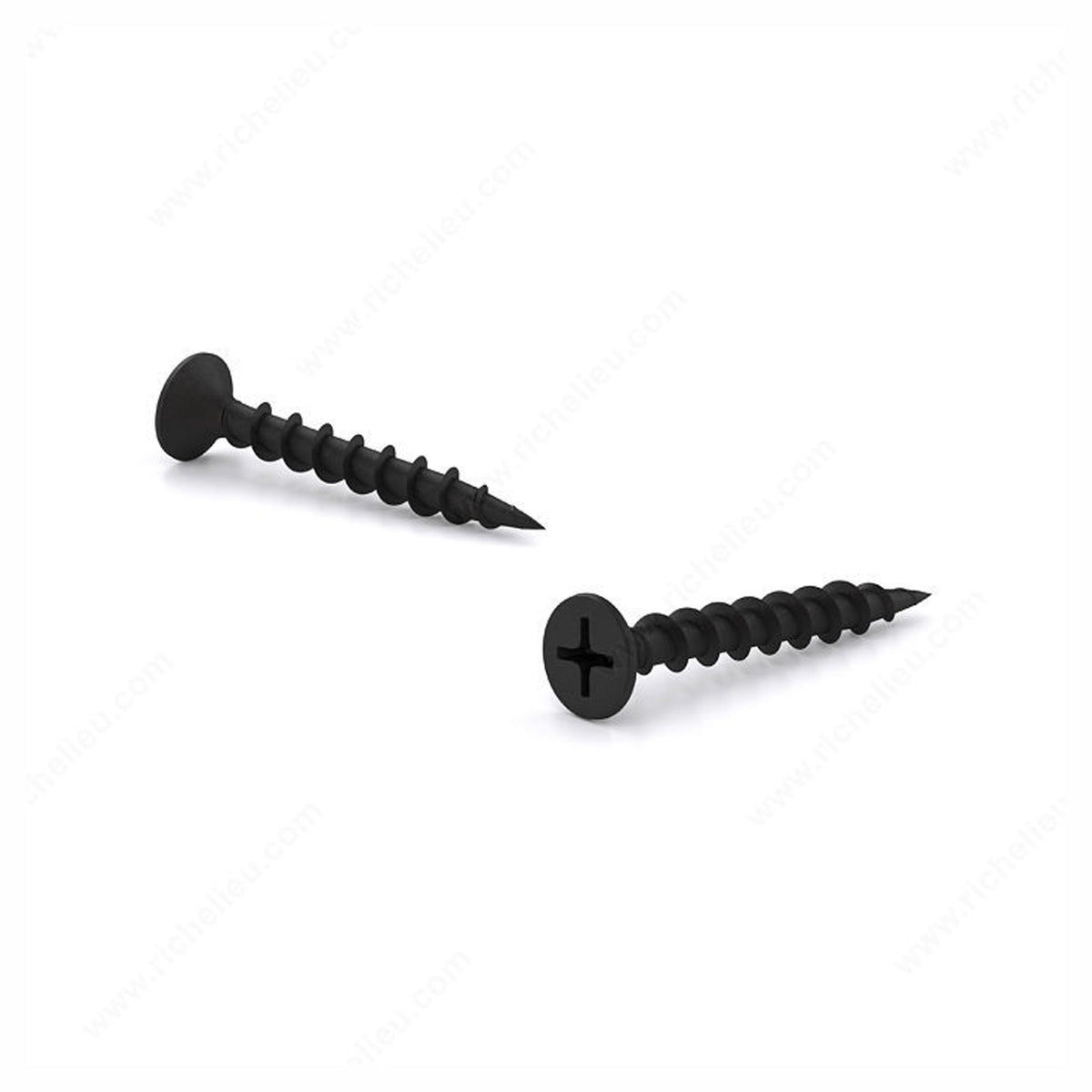 Vis à cloison sèches, tête Philips trompette, gros filet, #6 x 1-1/4'' (emballage de 2 000)