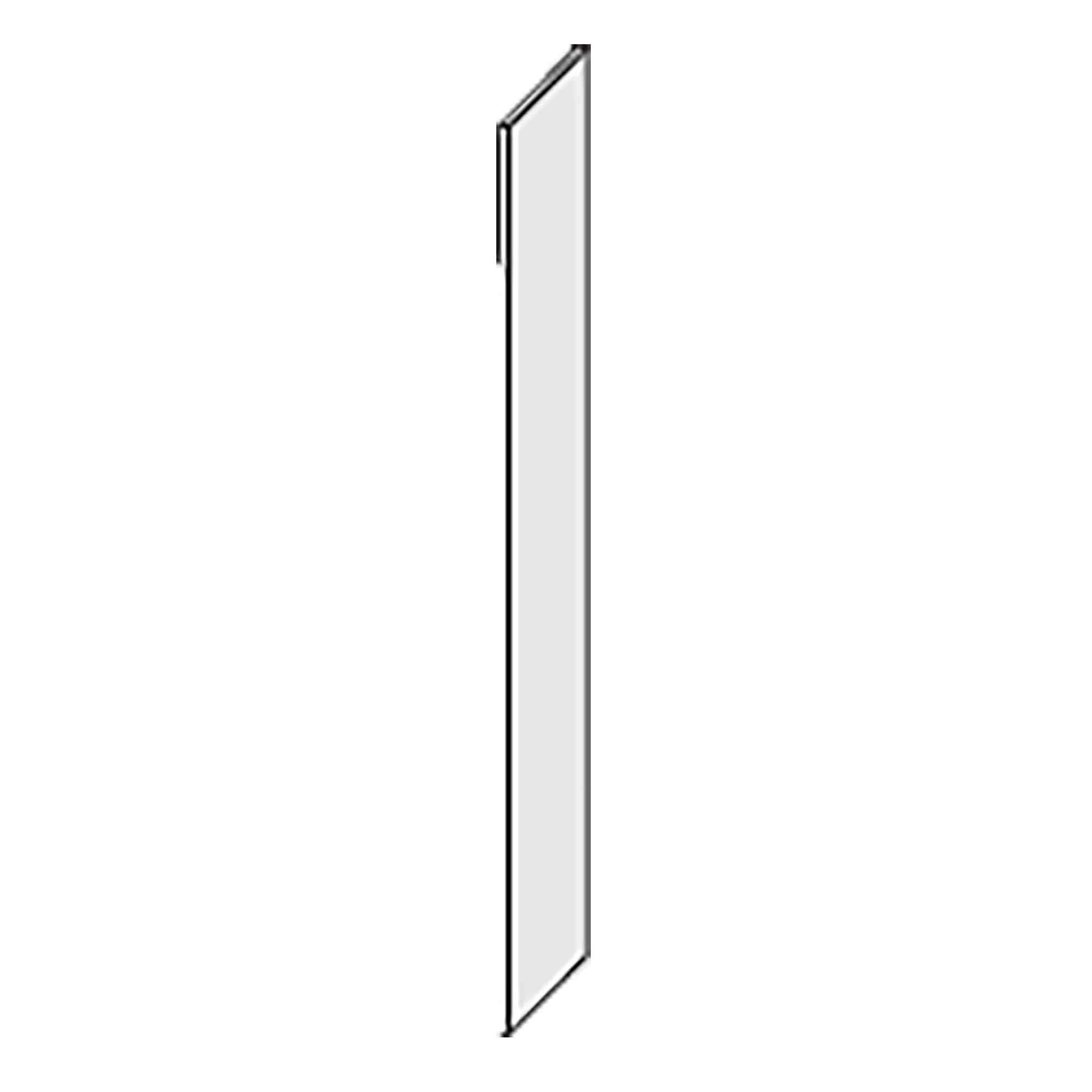 Panneau d'armoire décoratif 24'' x 90'', gris lustré