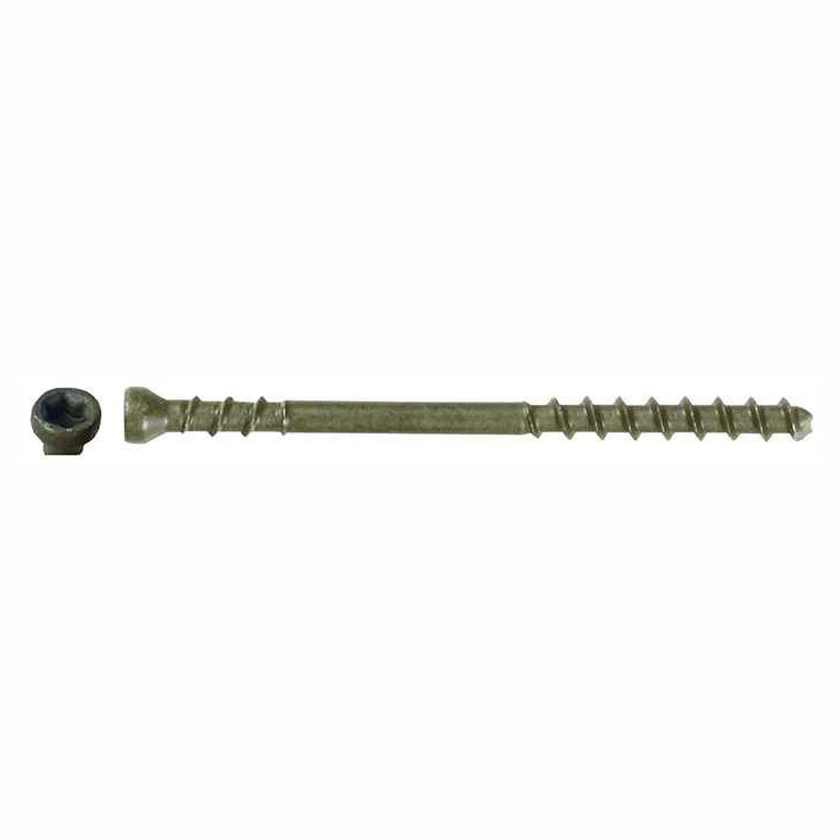 Vis à tête de finition PWR Drive PVH, brune, T15 x 2-3/8'' (emballage de 100)