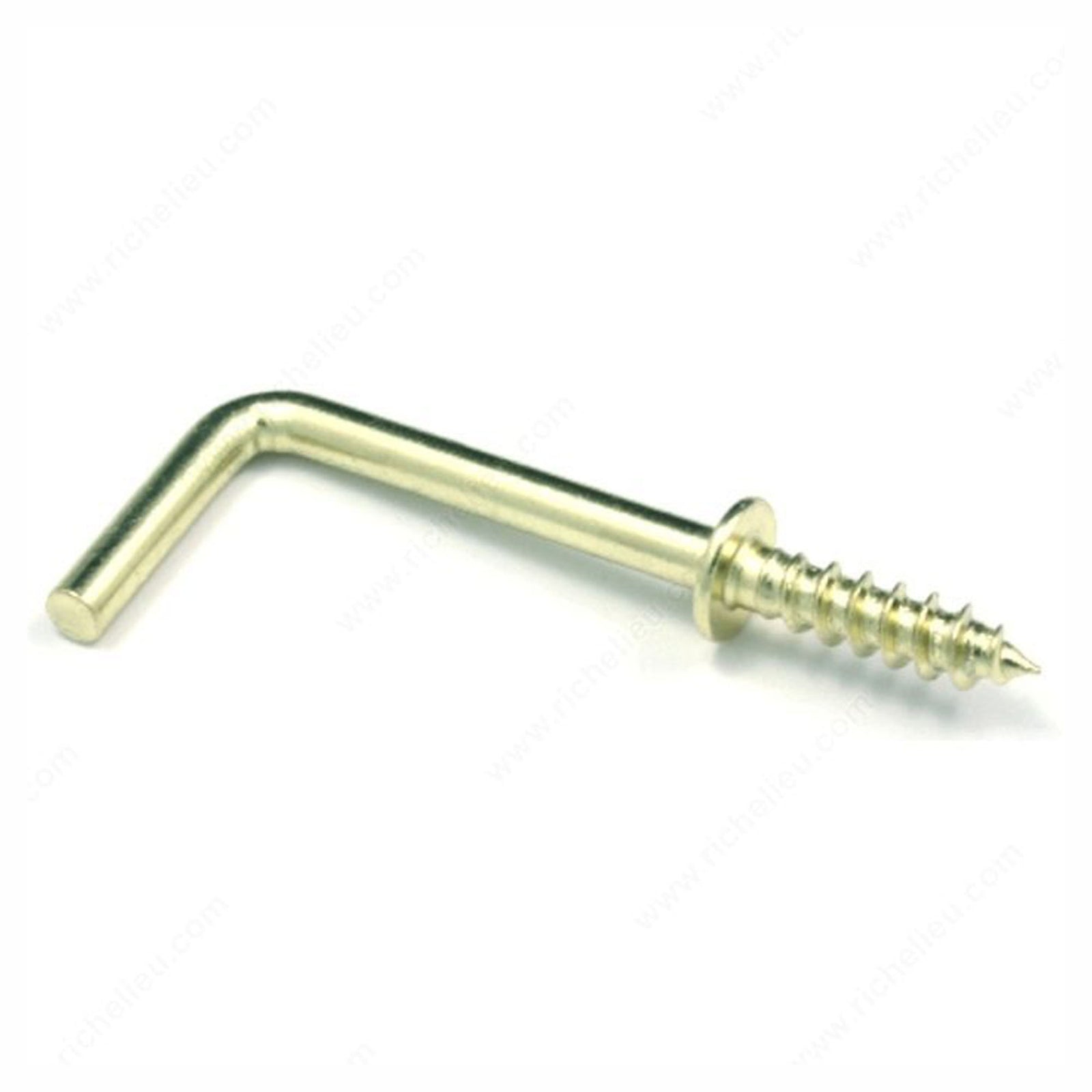 BB - Crochet avec épaulement, laiton, 1/2'' (emballage de 8)