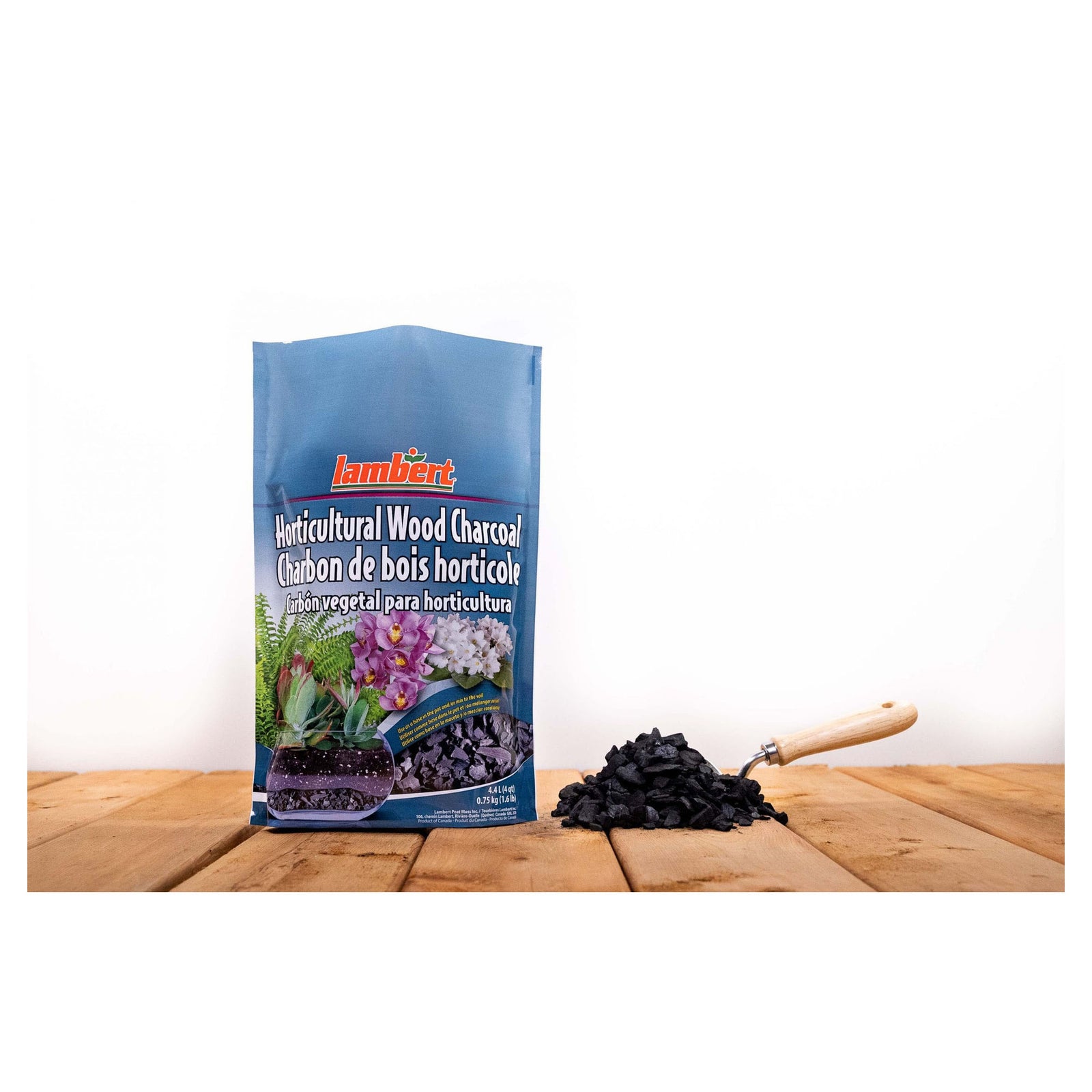 Charbon de bois horticole, 4,4 litres
