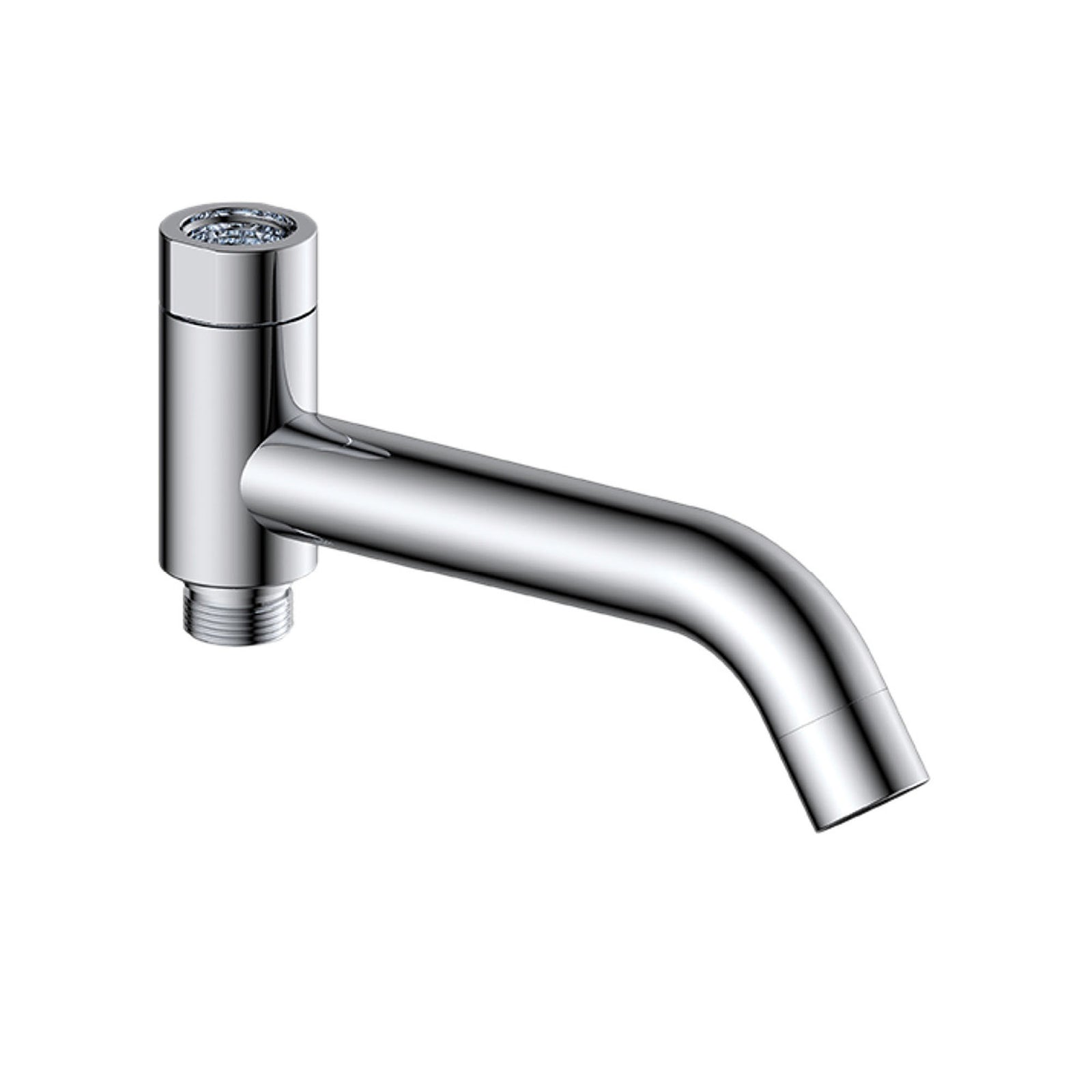 Bec de bain avec déviateur Élite, chrome