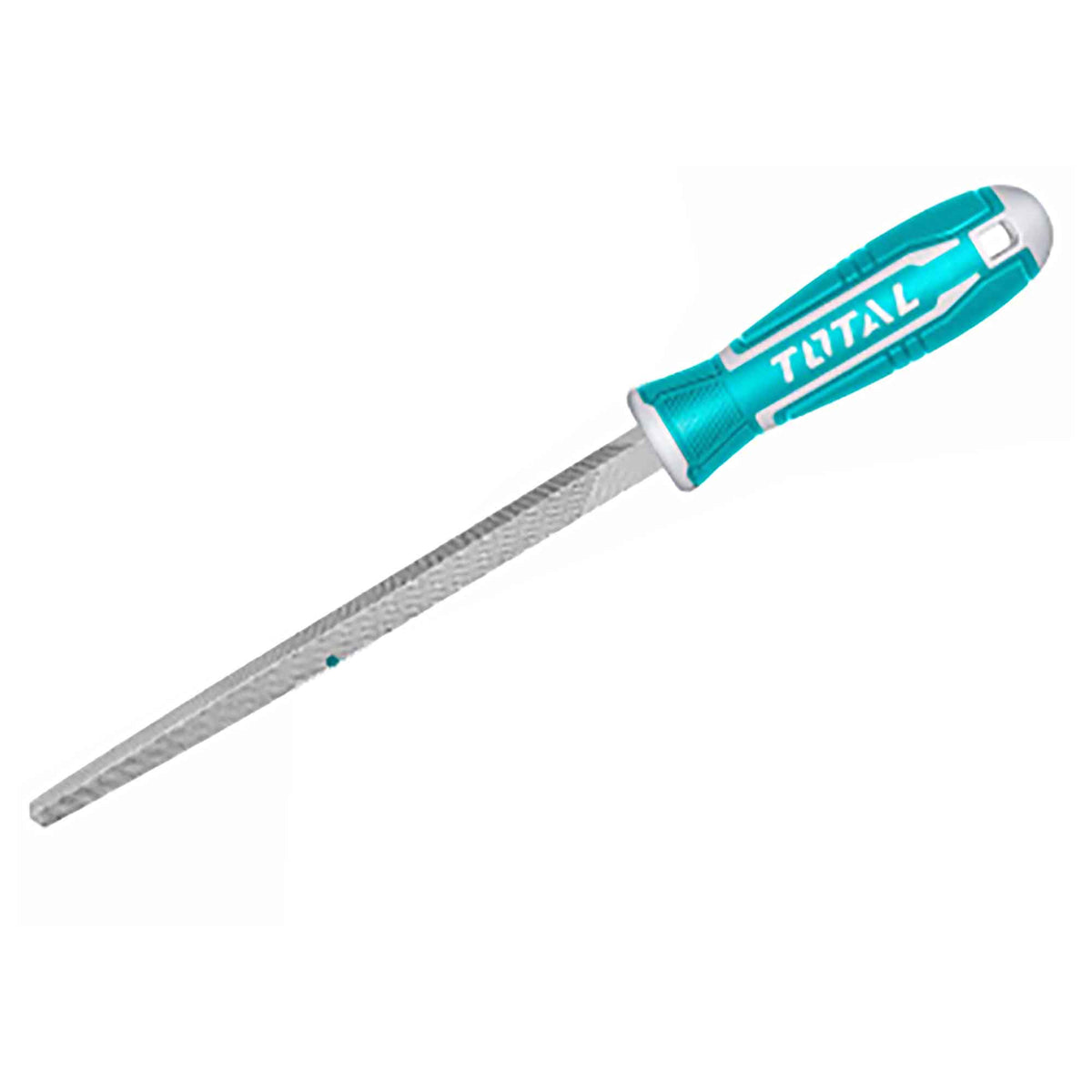 Lime triangulaire en acier avec manche