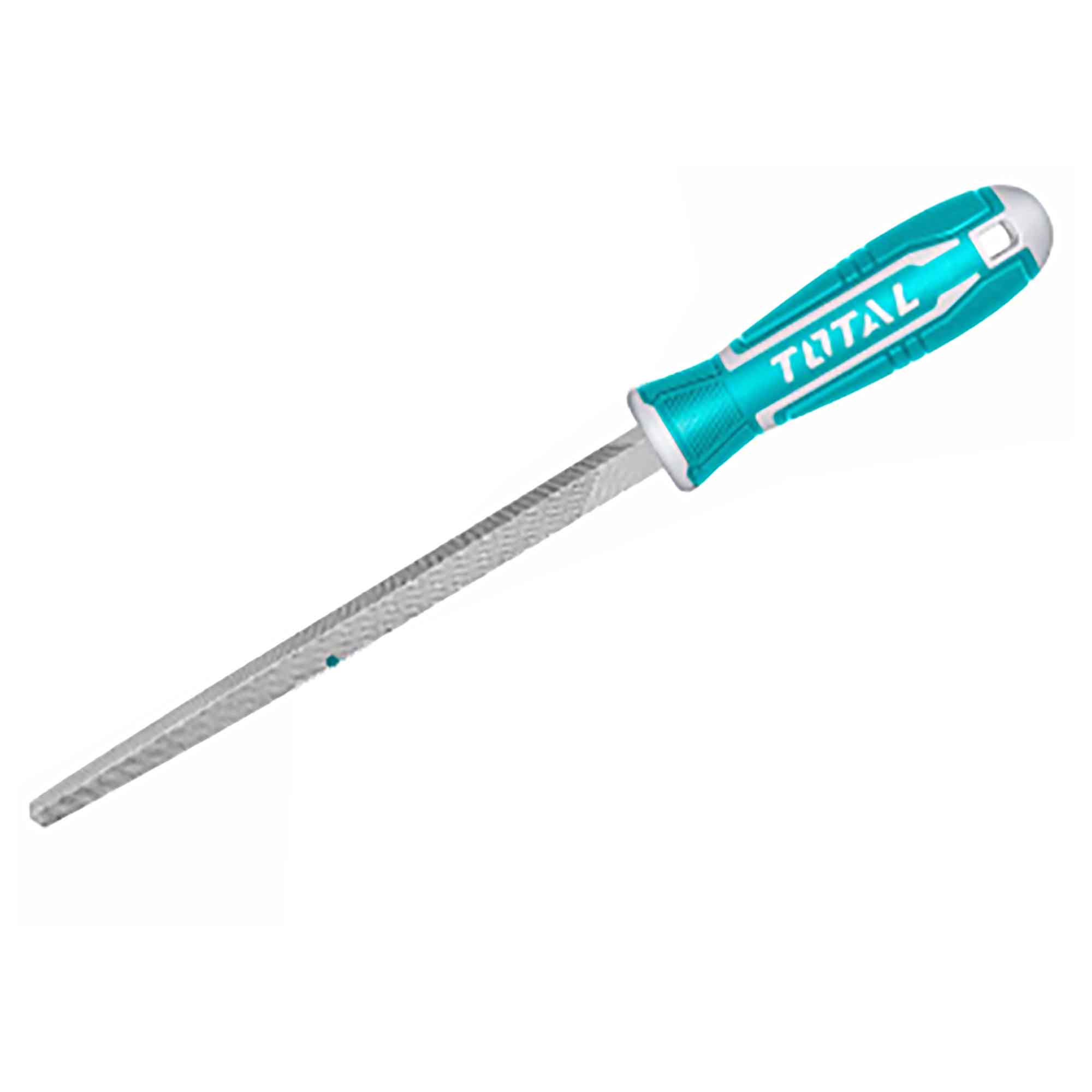 Lime triangulaire en acier avec manche