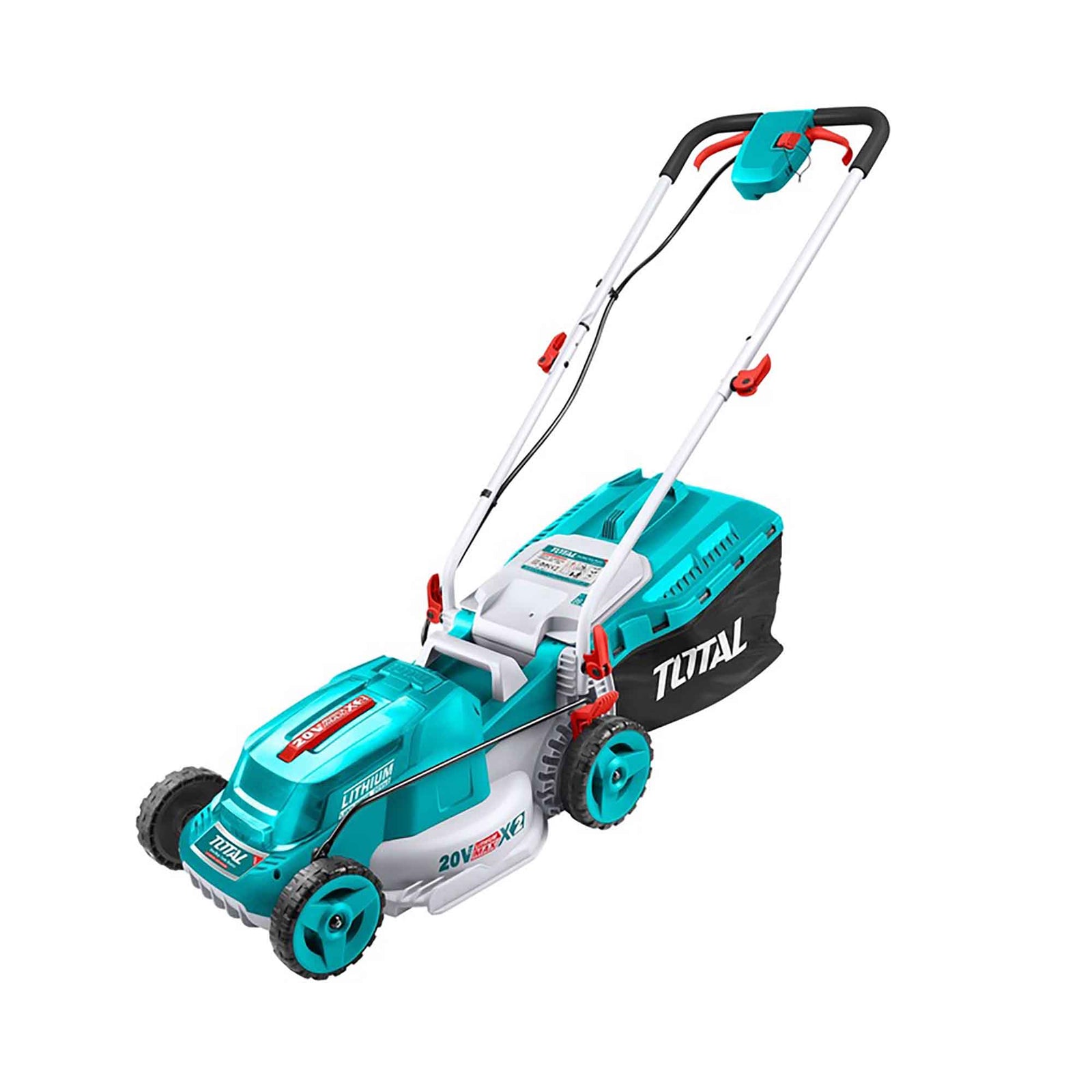 Tondeuse à gazon à batterie, 14'', 2 x 20 Volts