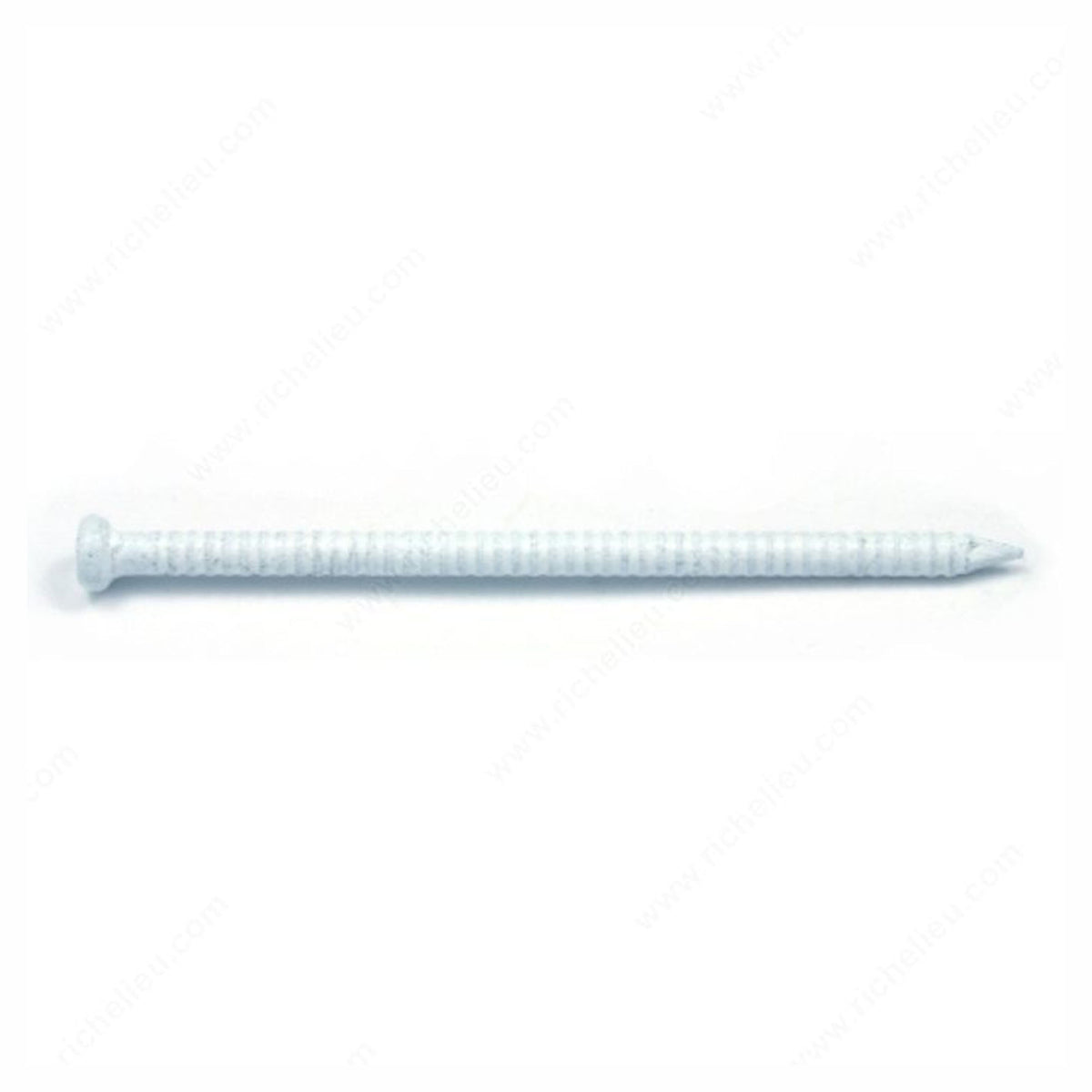 CC - Clous à panneau de préfini, blanc, 1'' (emballage de 80 gr)