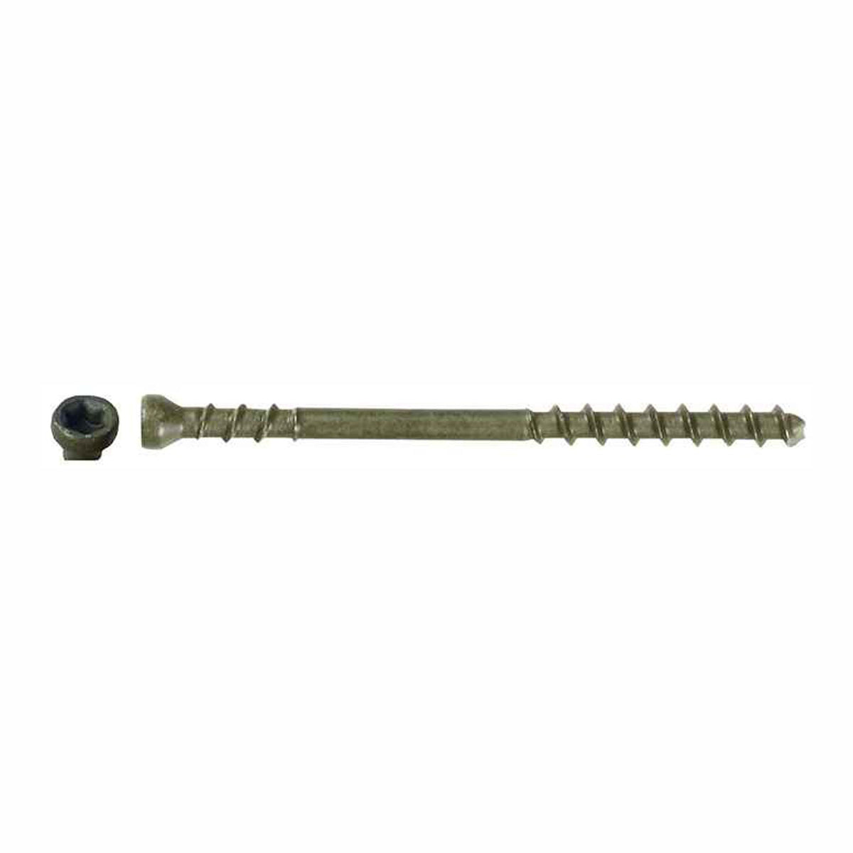 Vis à tête de finition PWR Drive PVH, brune, T15 x 1-7/8'' (emballage de 100)