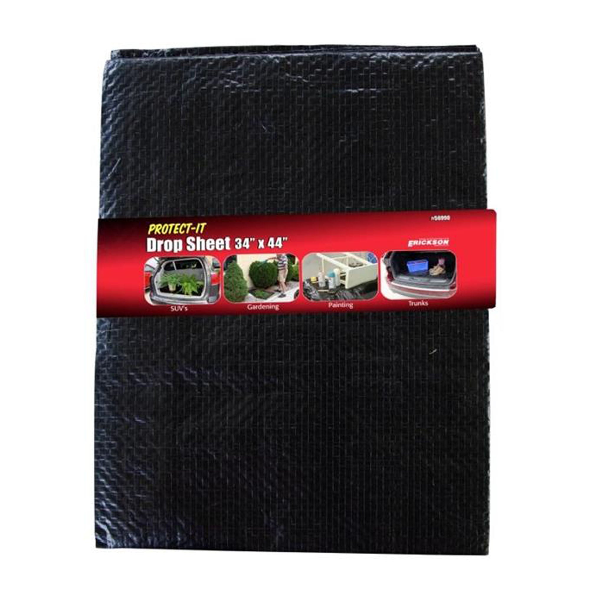 Toile de protection noire 34'' x 44''