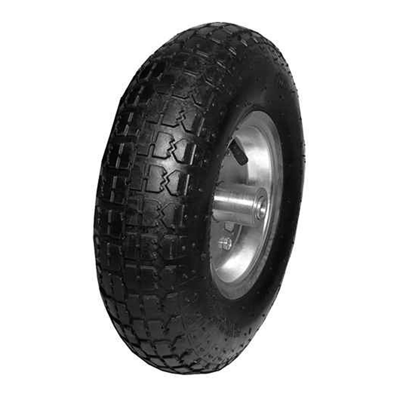 Roue pneumatique pour diable, grise, 10''