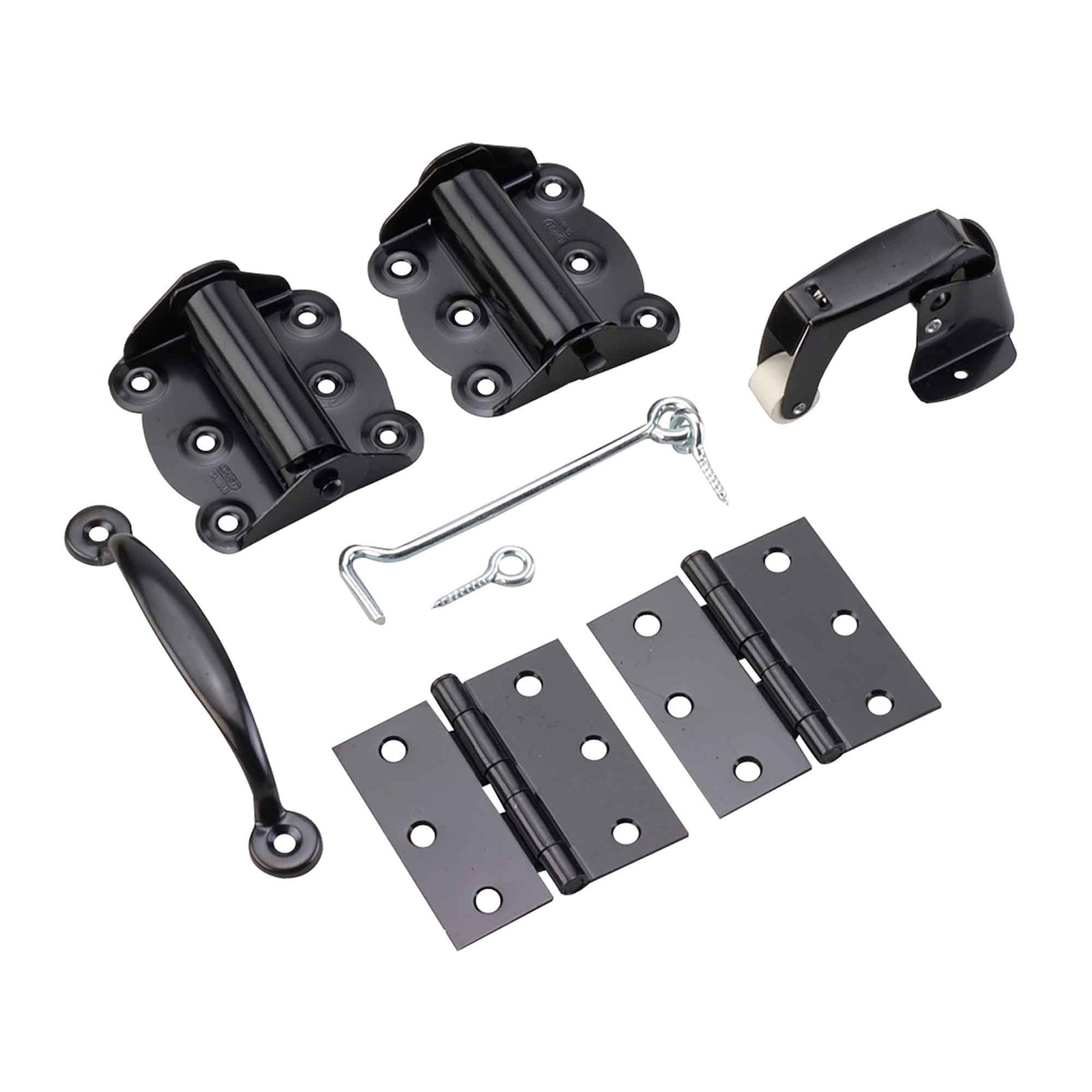 Équipement pour porte moustiquaire, noir