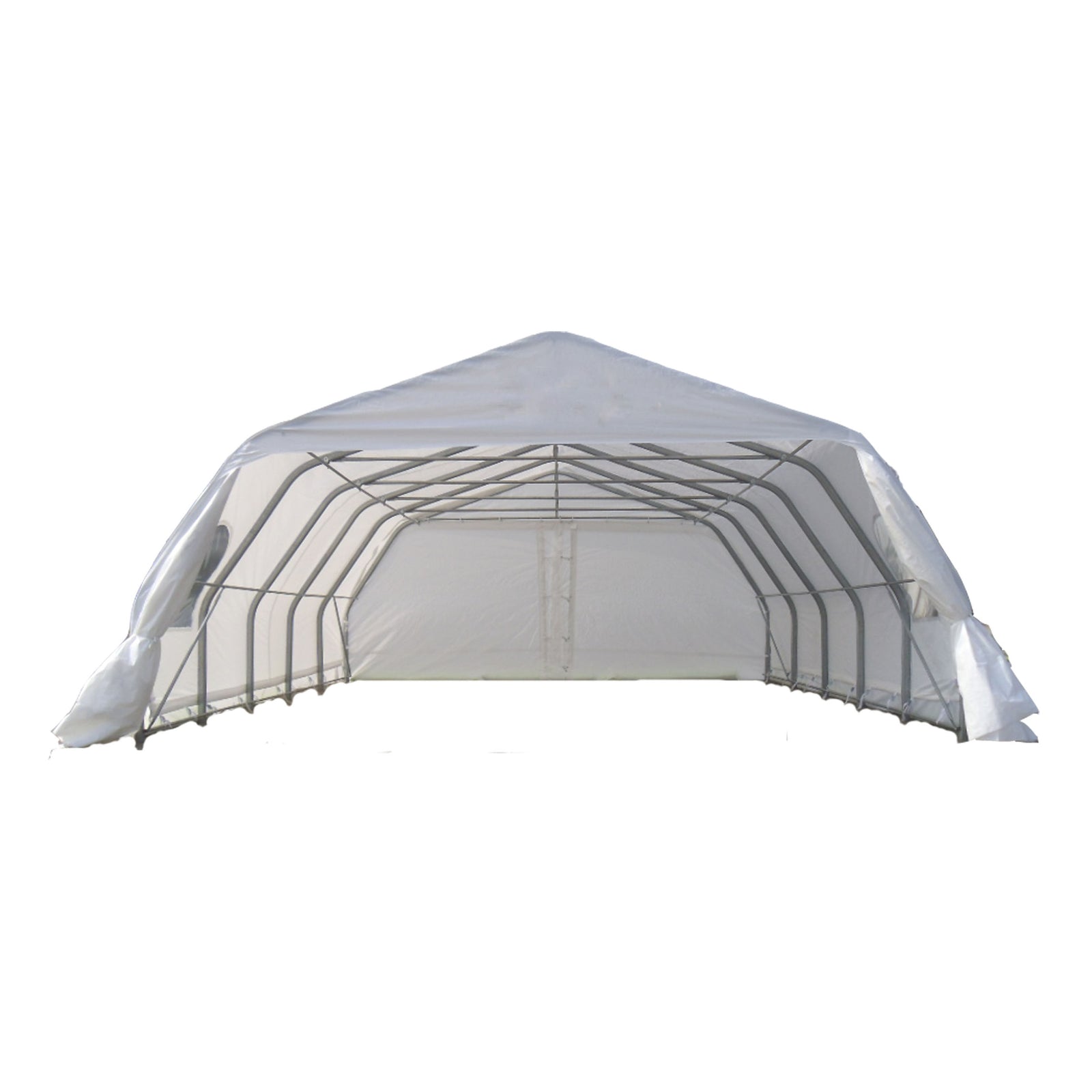 Abri d'auto double, 18' x 20' x 9'-8''