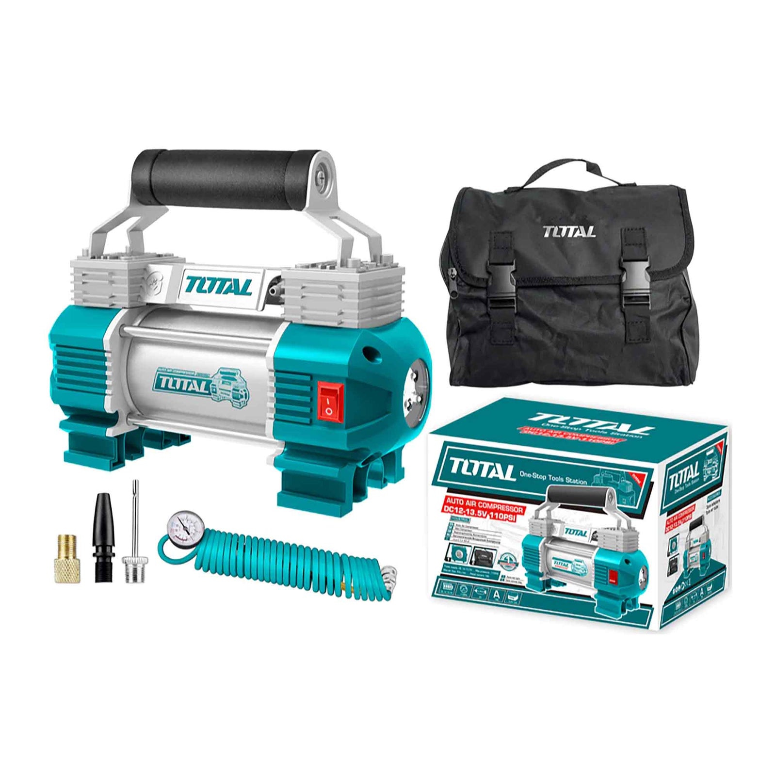 Compresseur à aire pour automobile, 12-13,5 Volt, 120 psi