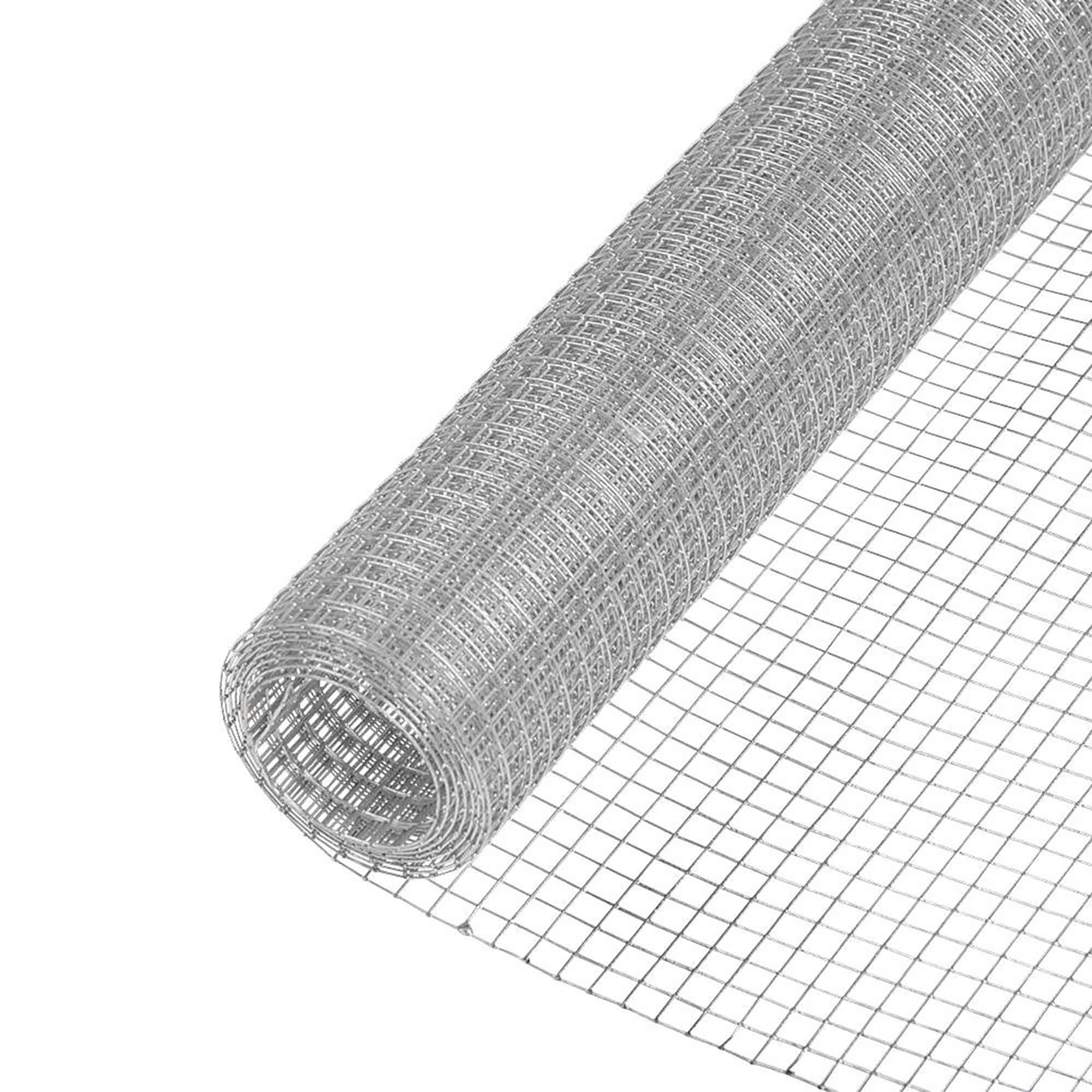 Treillis métallique galvanisé, 1/2" x 24" x 50'