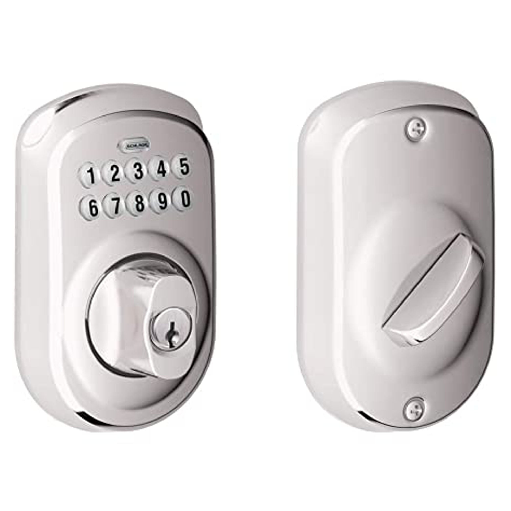 Penne dormante électronique Plymouth, chrome satiné