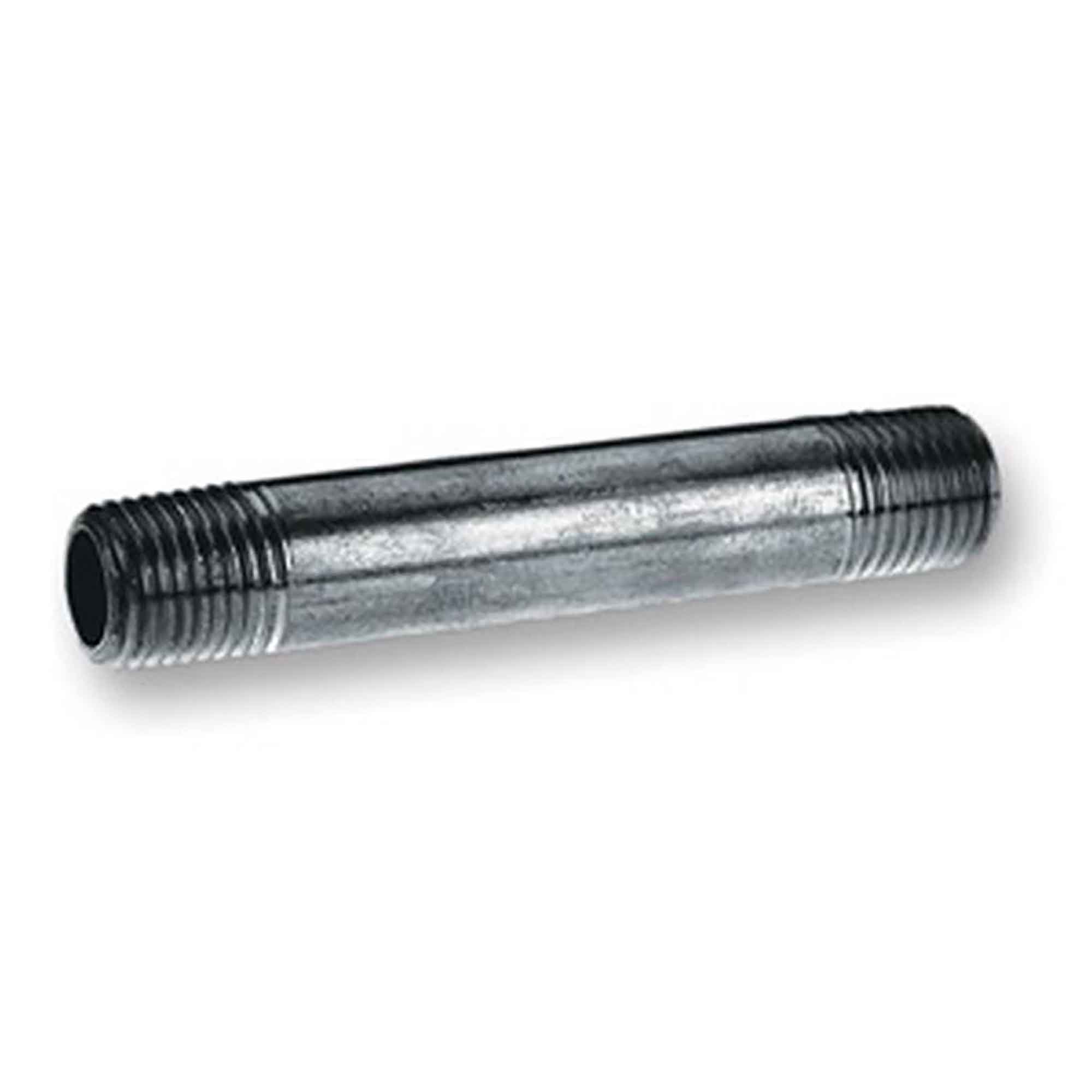 Mamelon en acier galvanisé, 1-1/4" x 3"