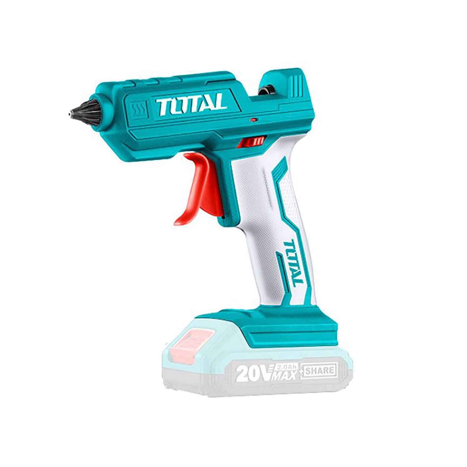 Fusil à colle chaude, à batterie, 20 Volts (outil seulement)