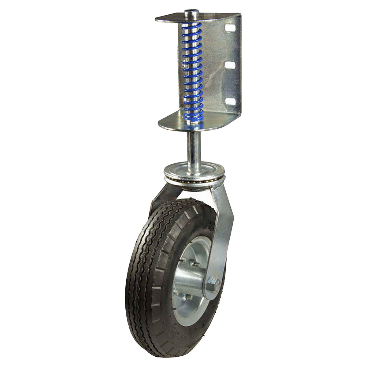 Roulette de barrière pneumatique, noire, 8&#39;&#39;