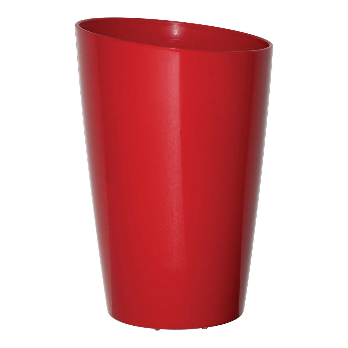 Jardinière Mirage ronde allongée et rouge, 13&#39;&#39; x 19,5&#39;&#39;