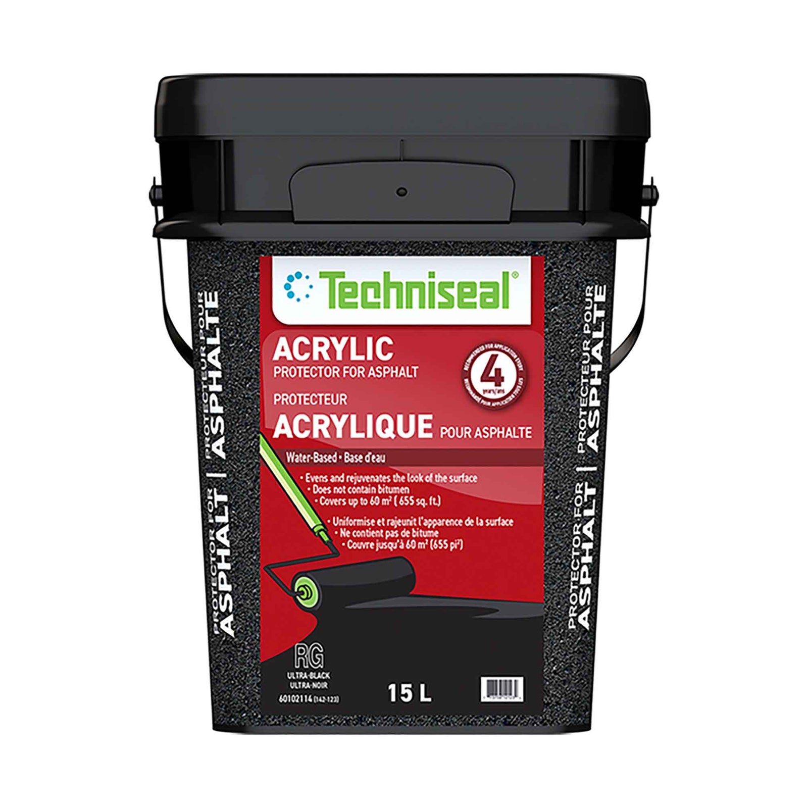 Protecteur acrylique pour asphalte, 15 L