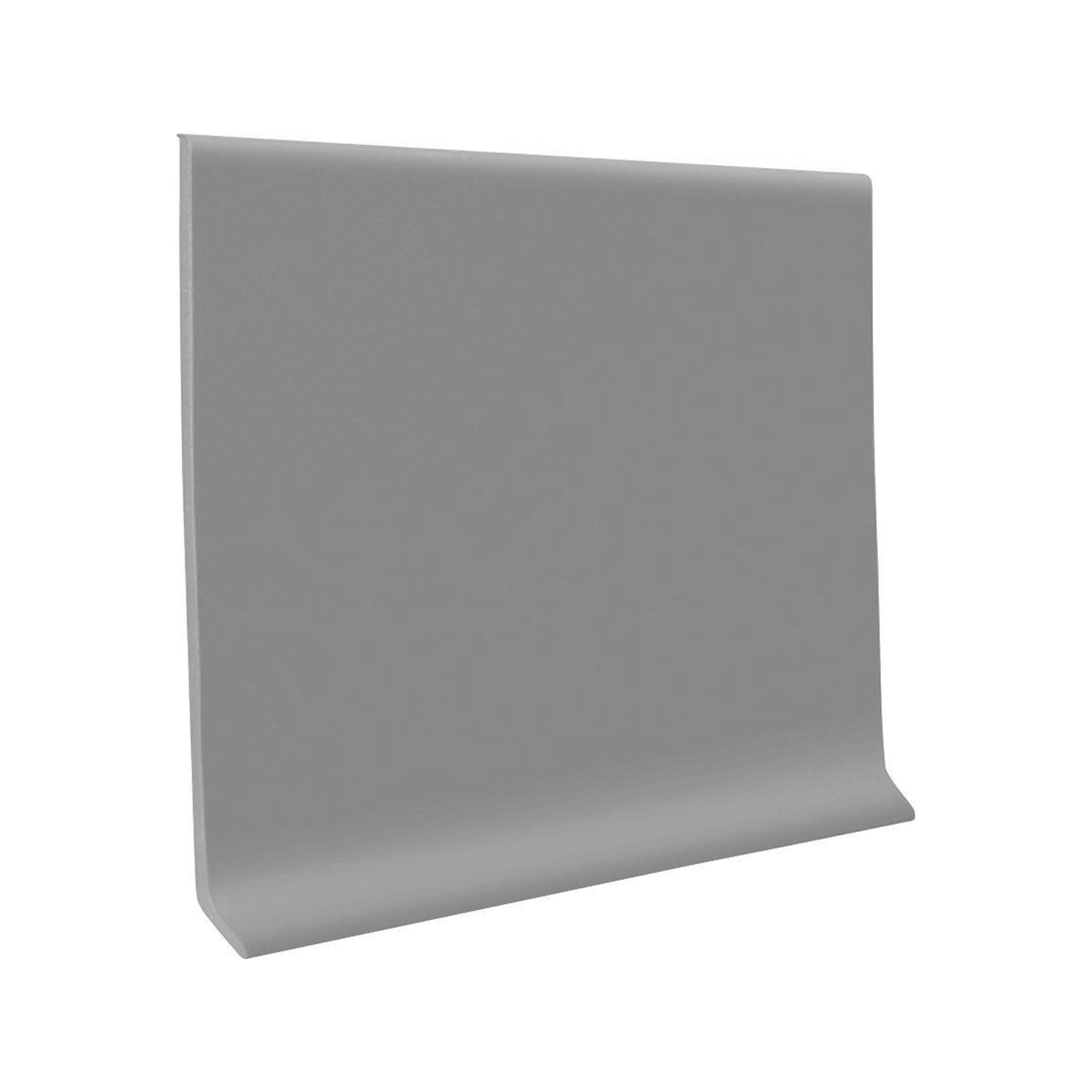 Plinthe de vinyle gris, 4''