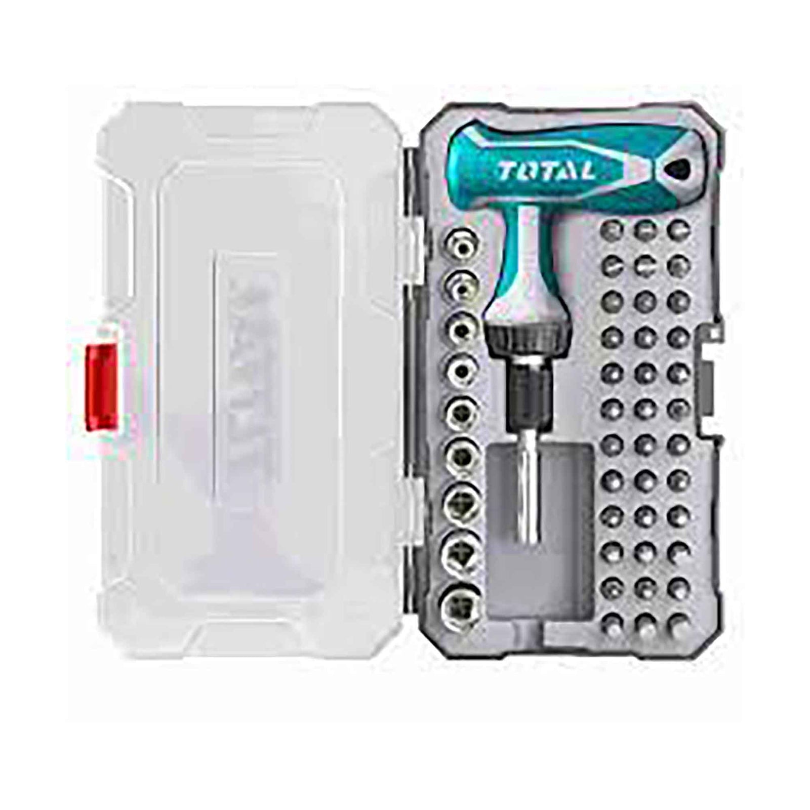 Ensemble de 47 tournevis à clé, avec manche en T