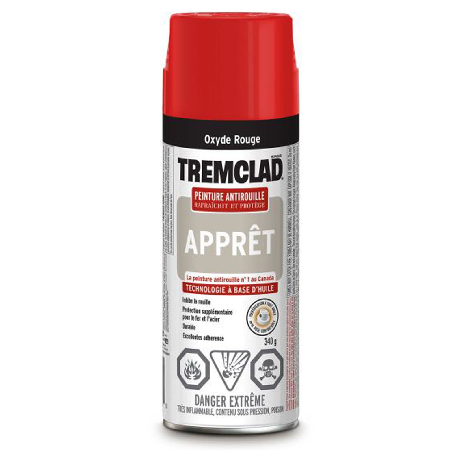 Apprêt aérosol, Corostop, rouge oxyde, 304 g