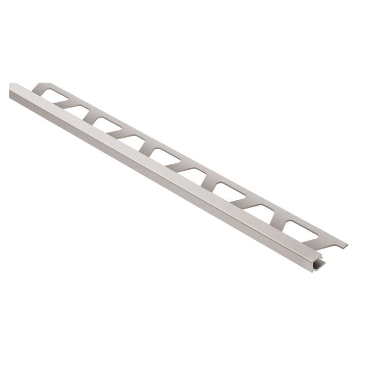 Moulure profilée de finition QUADEC en aluminium anodisé mat, 1/2''