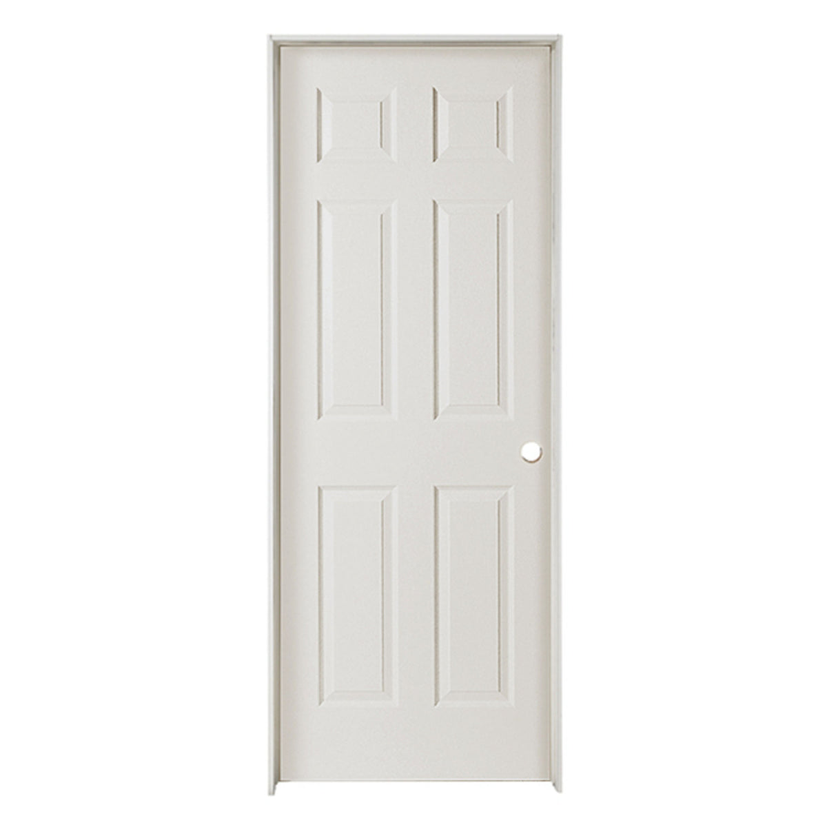 Porte intérieure 6 panneaux Bostonian, prémontrée, 30&#39;&#39;