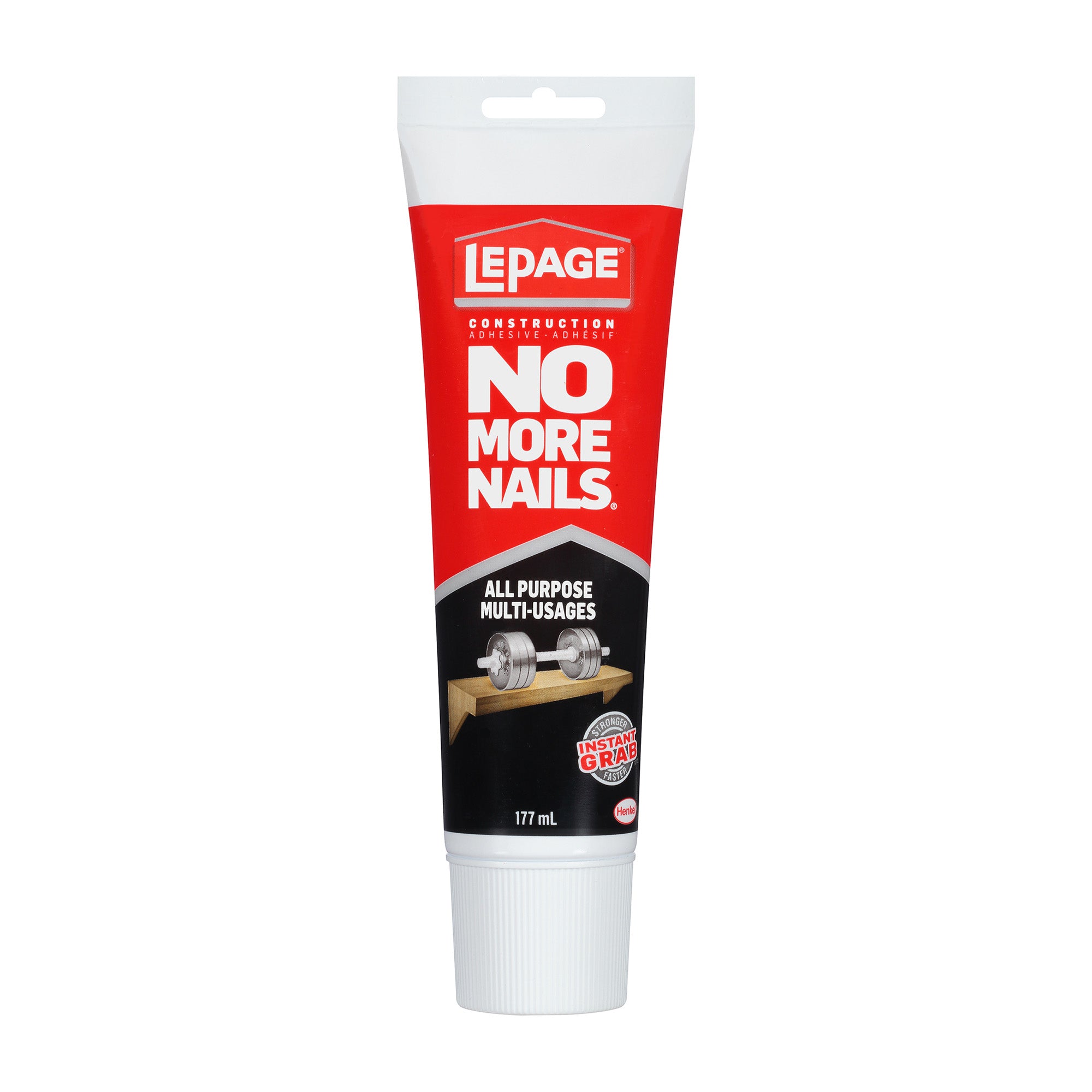 Adhésif tout usage No More Nails, 177 ml