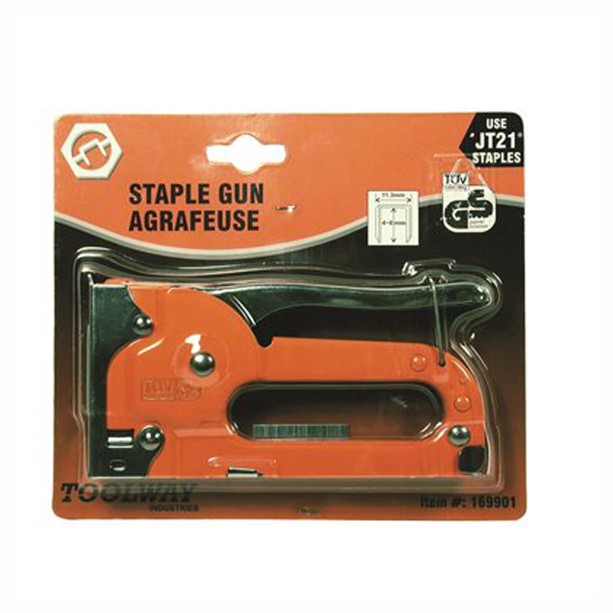 Pistolet à agrafer léger, 3 en 1, JT-21