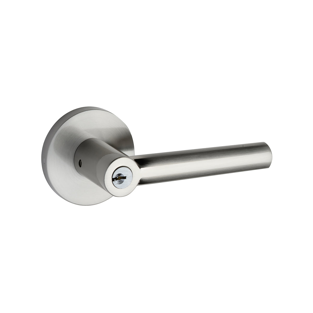 Levier d'entrée Cross Flow, nickel satiné