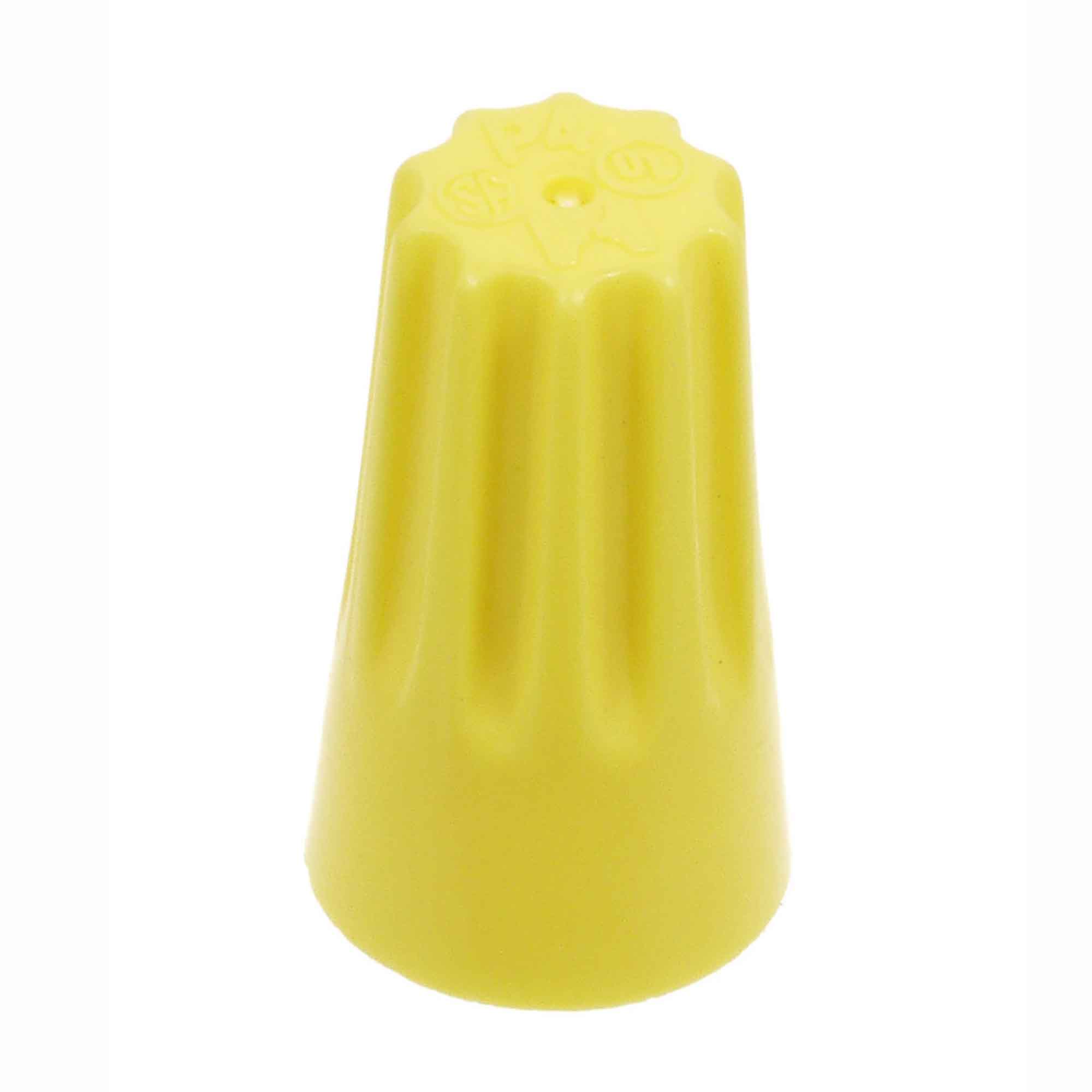 Raccord vissable moyen jaune , 10/pqt  