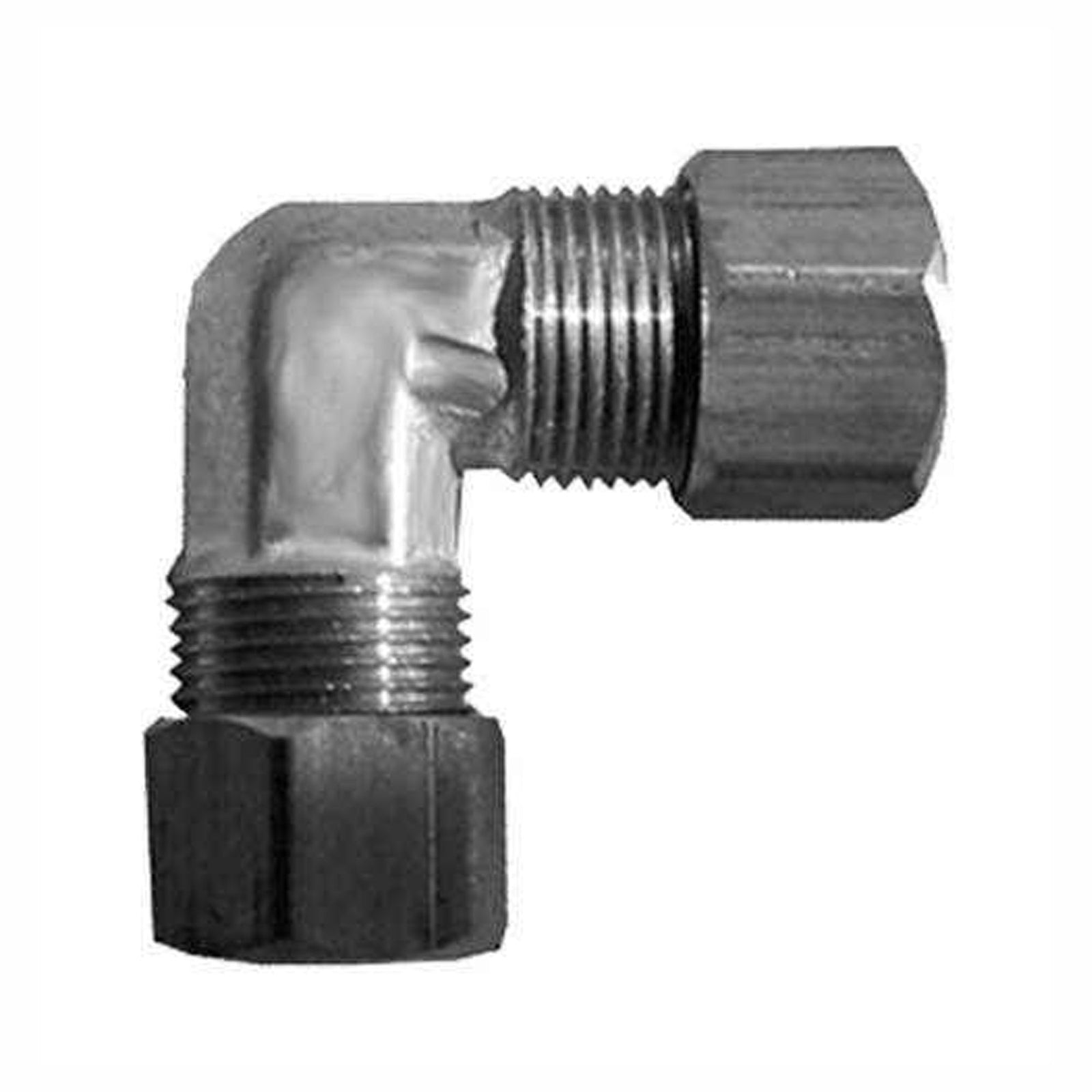 Coude en laiton,  90 degrés, 3/8'' COMP