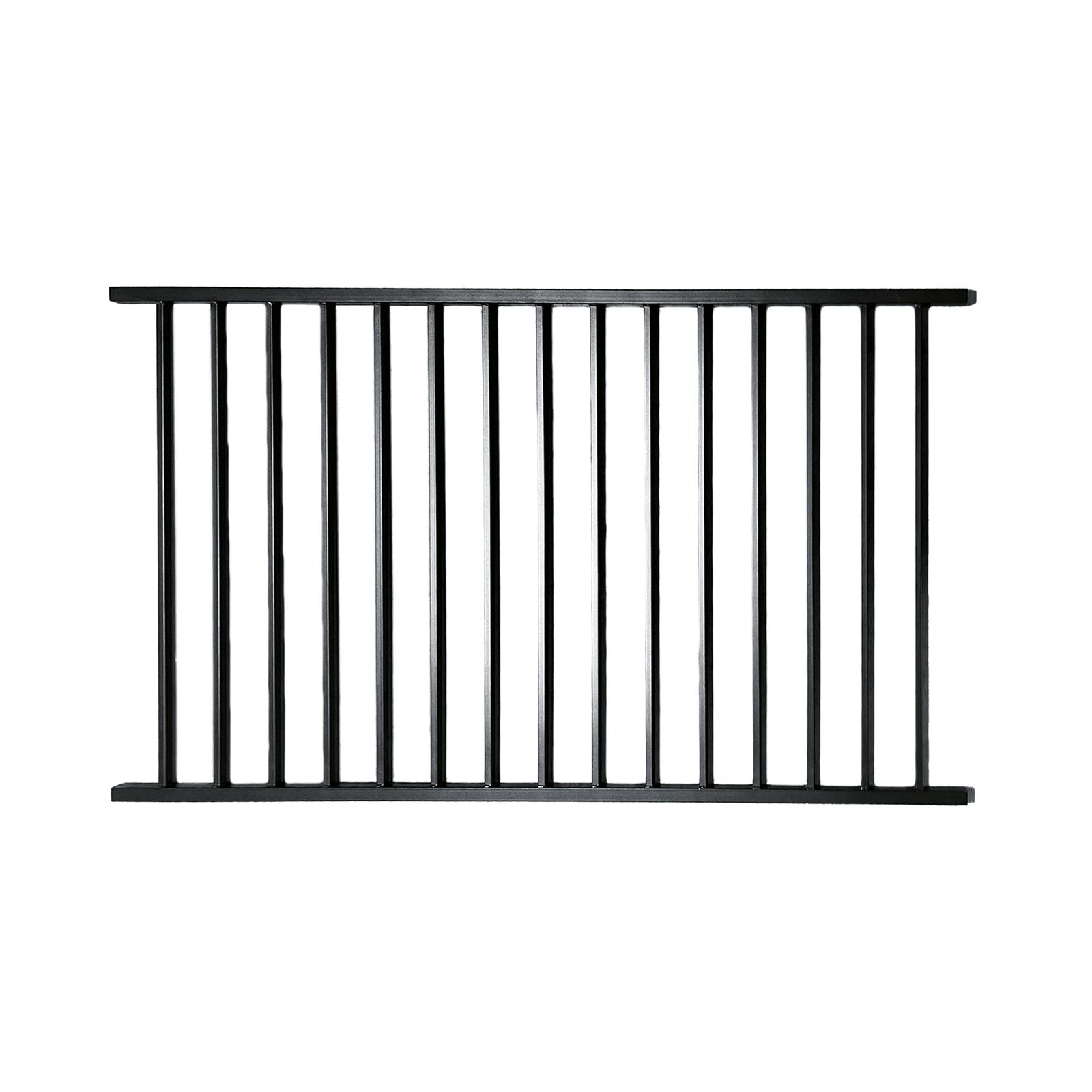 Section de rampe, en acier, noir, 72'' x 40''