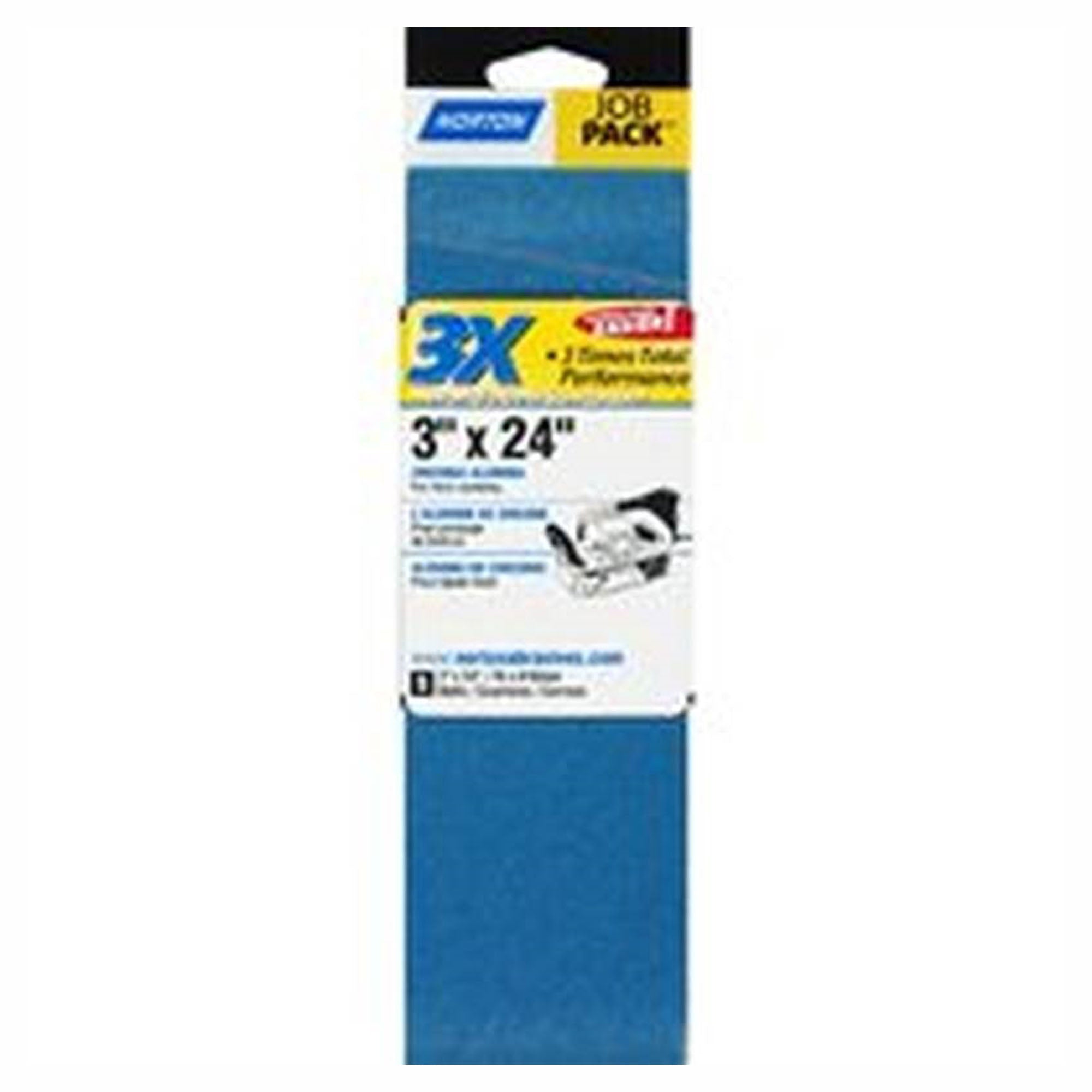 Bande abrasive, 4'' x 24'', 80 gr