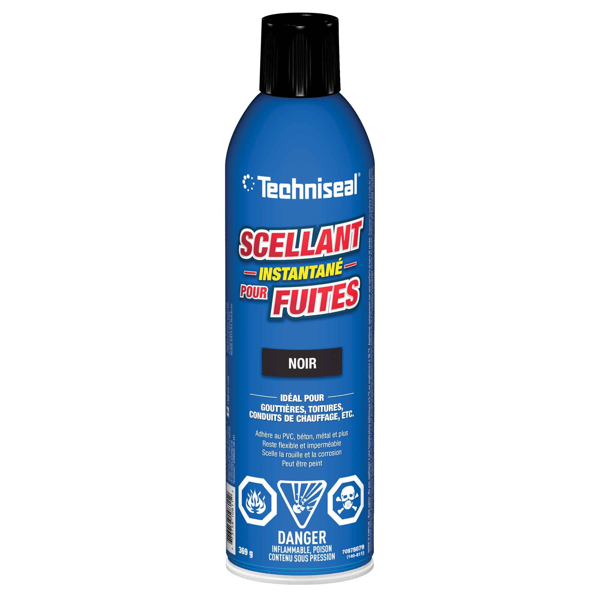 Scellant noir instantané pour fuites, 369 g
