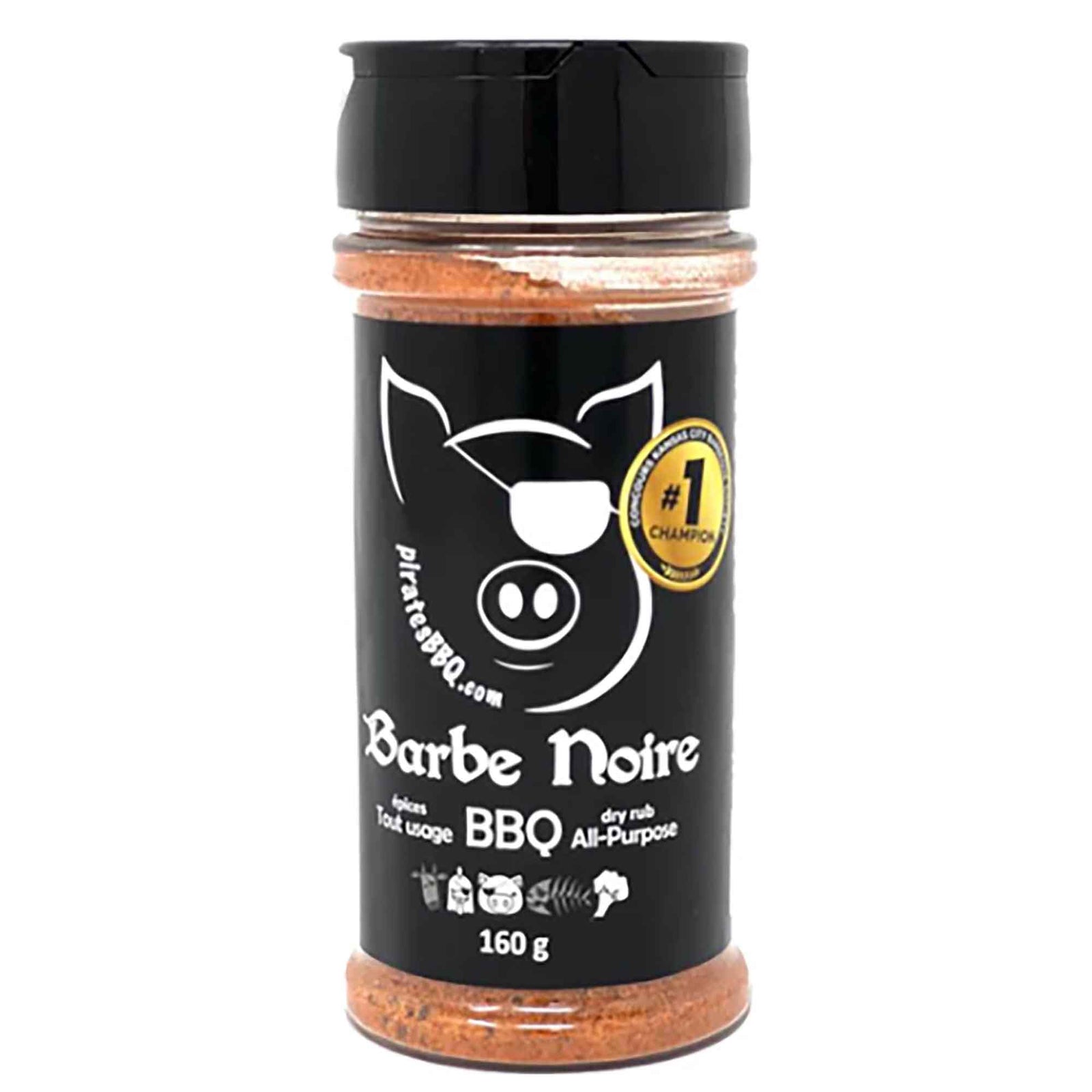 Épices tout usage pirates barbe noire, 160 g
