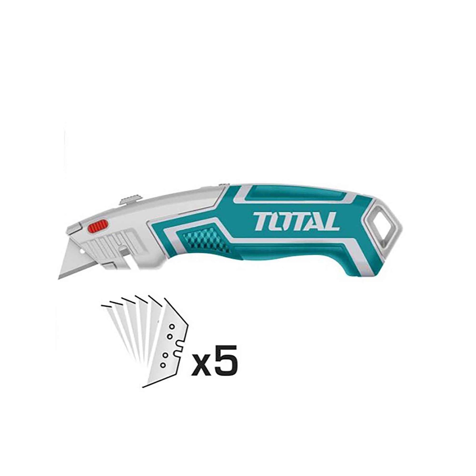 Couteau utilitaire à lame rétractable Total tools