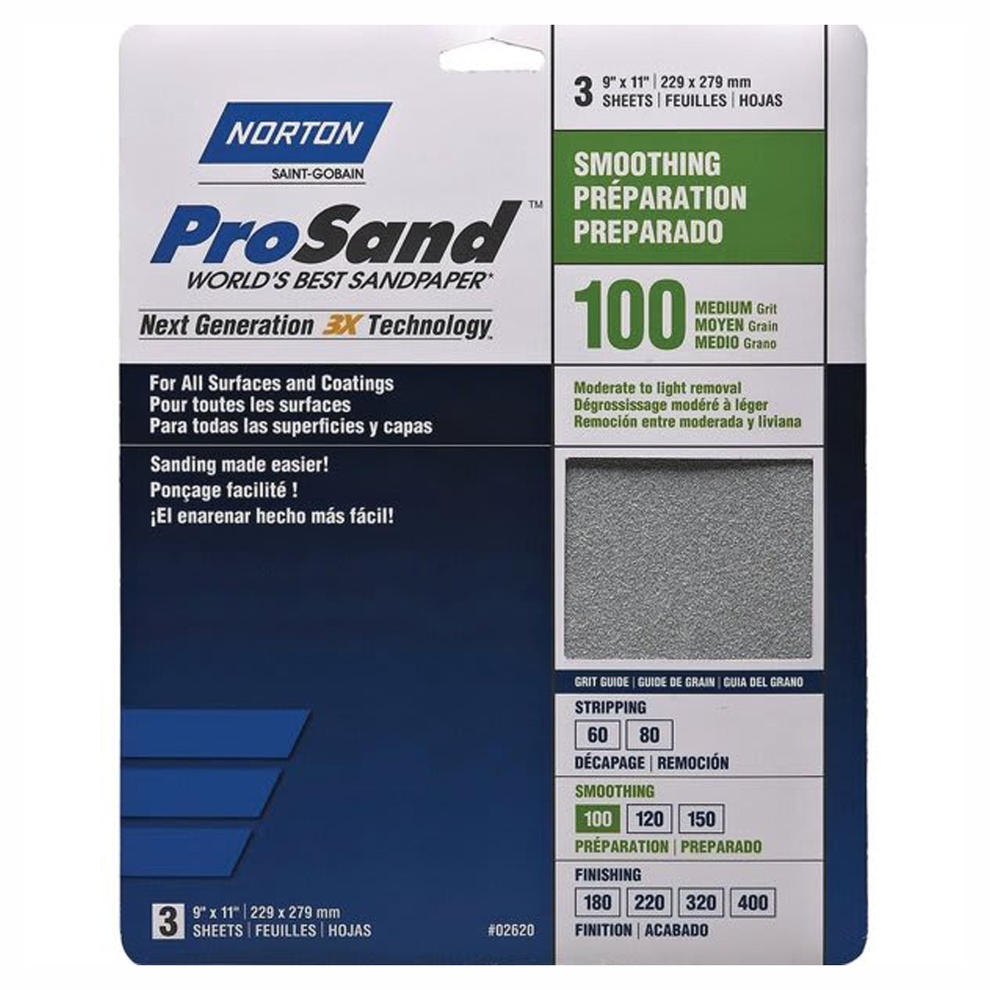 Disque de ponçage, H/L, 5'', 100 gr