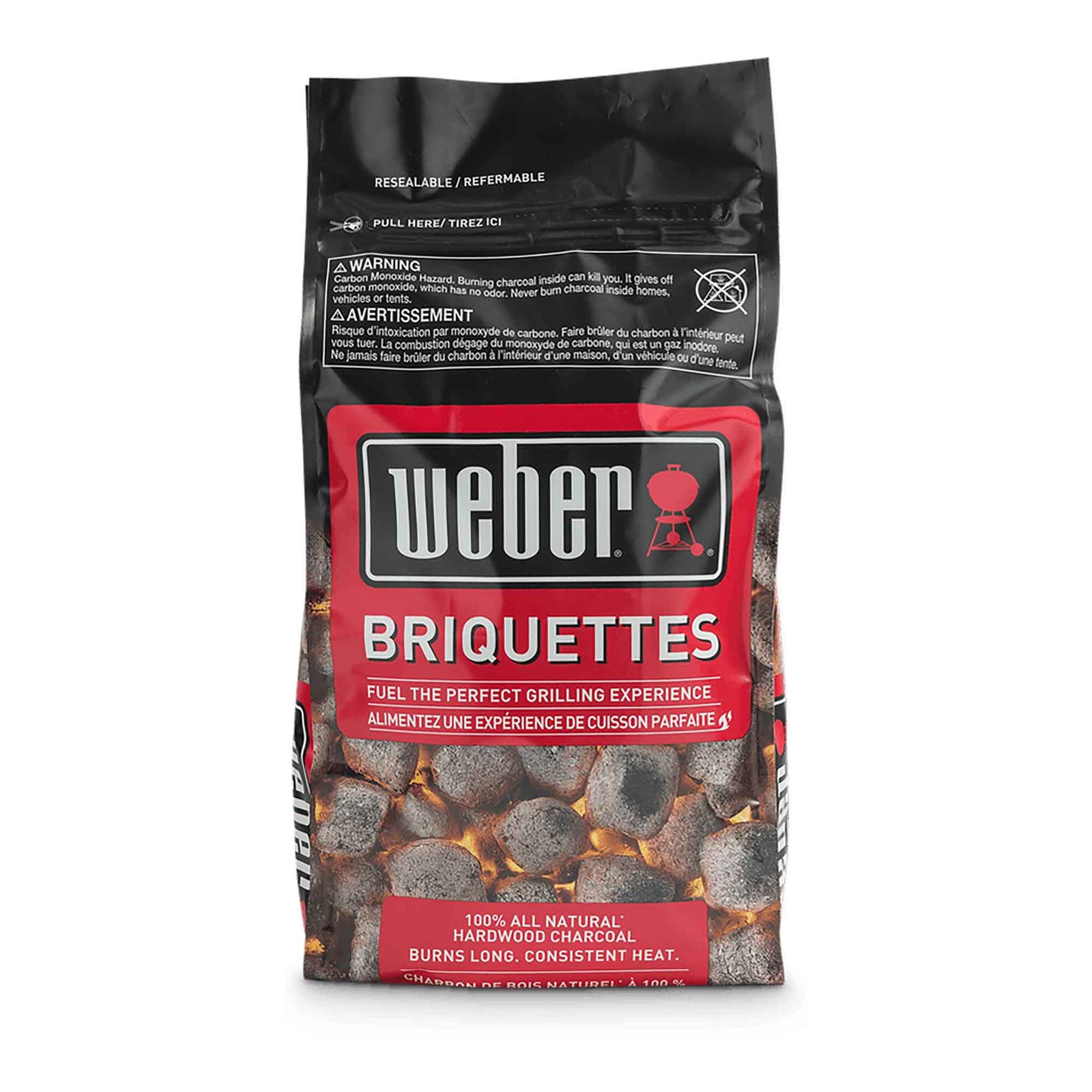 Briquette de charbon de bois, 20 lb