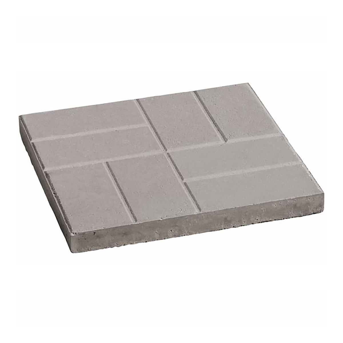 Dalles brique, 16&#39;&#39; x 16&#39;&#39;, grise