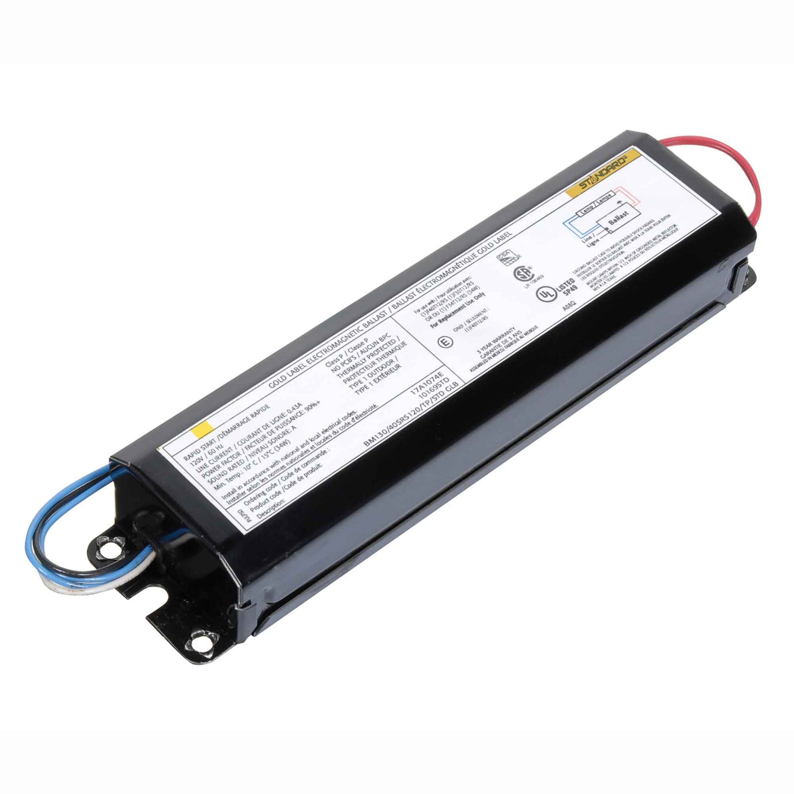 Ballast électronique T12, 120 V