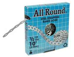 Feuillard de cuivre calibre 22, 1/2'' x 25'