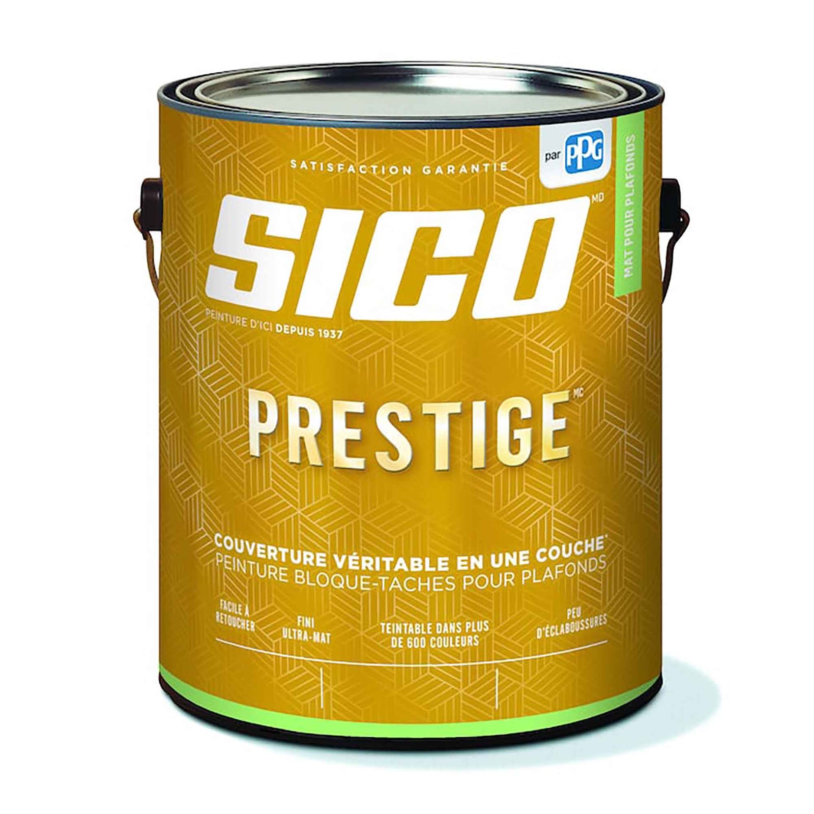 Peinture Prestige intérieure, coquille d'œuf, base 1, 3,78 litres