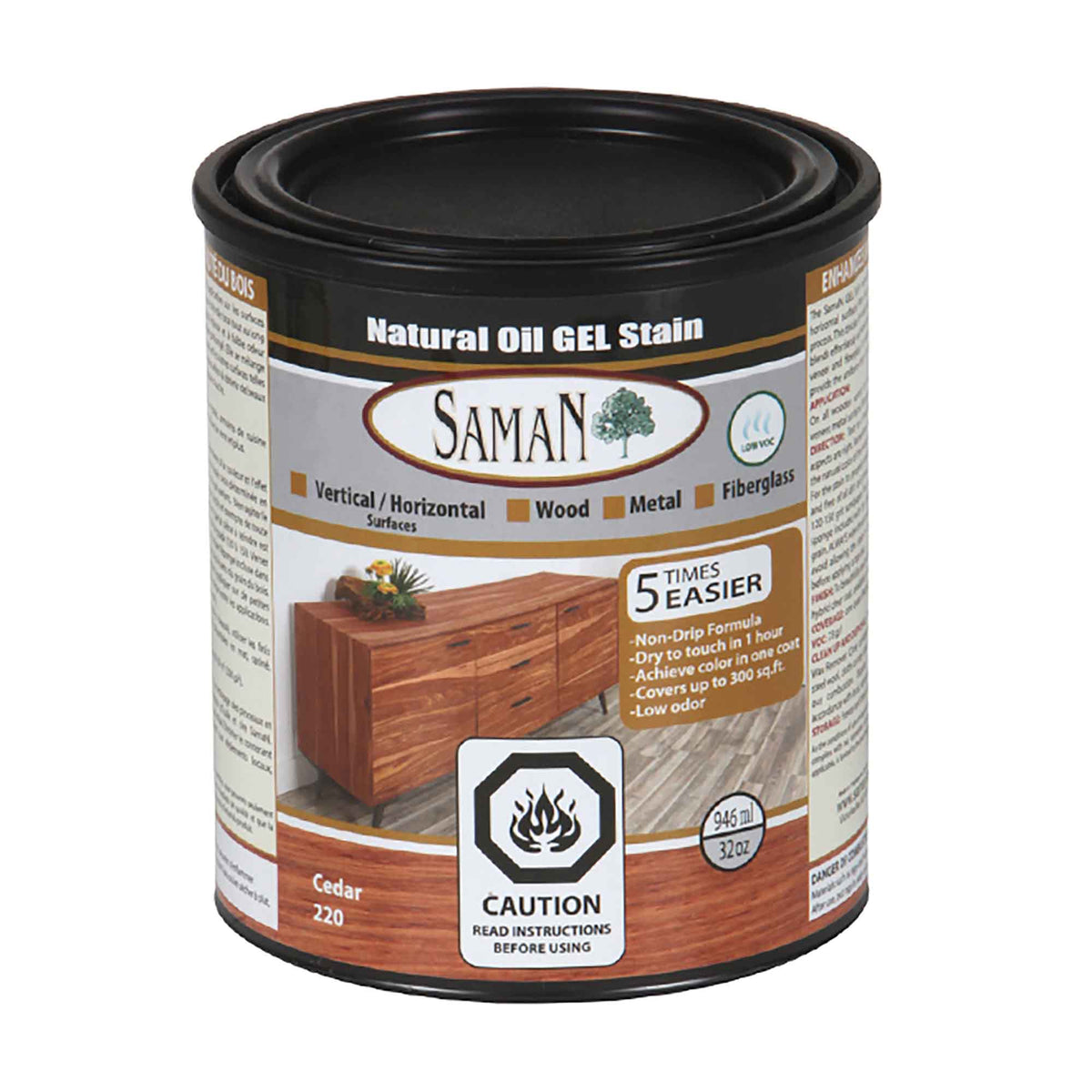 Teinture Gel, noyer spécial, 1 litre