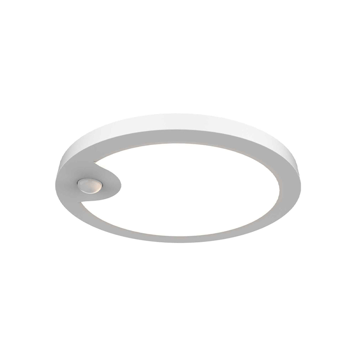 Plafonnier ultra mince pour placard avec DEL de 5&quot; avec détecteur de mouvement, blanc