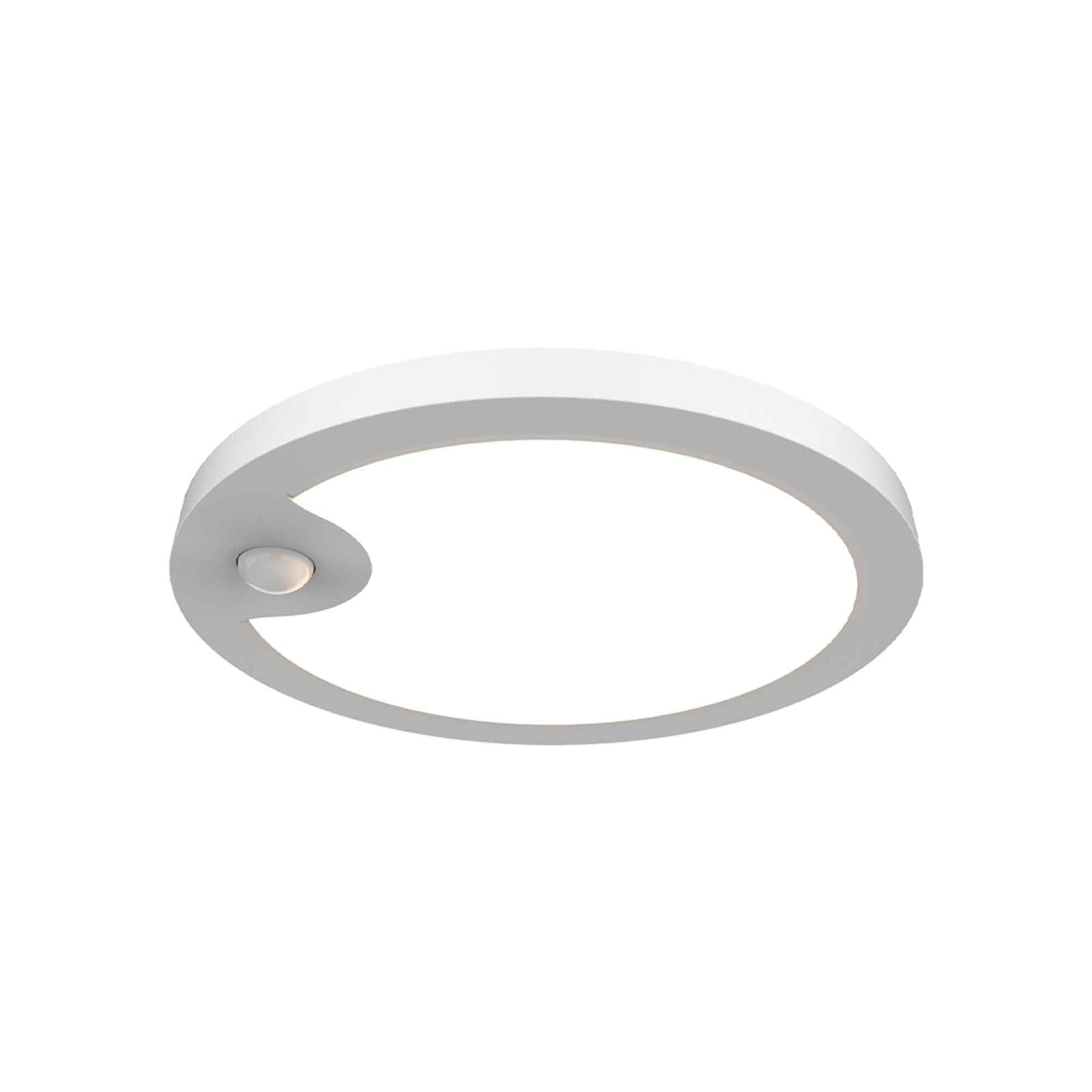 Plafonnier ultra mince pour placard avec DEL de 5" avec détecteur de mouvement, blanc