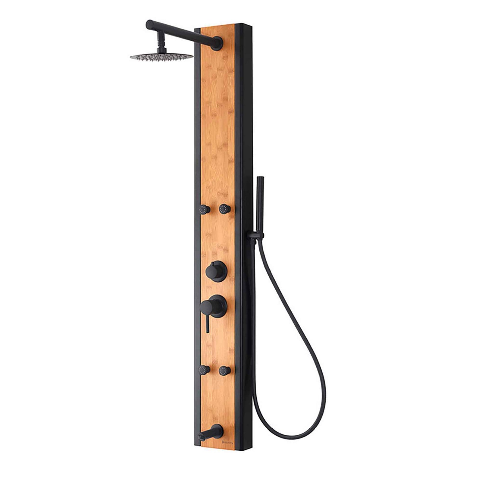 Colonne de douche Bamboo Kala, noir