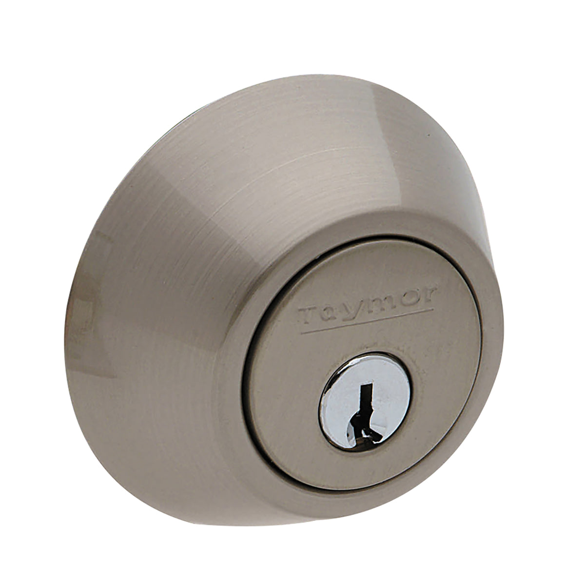 Pêne dormant, nickel satiné