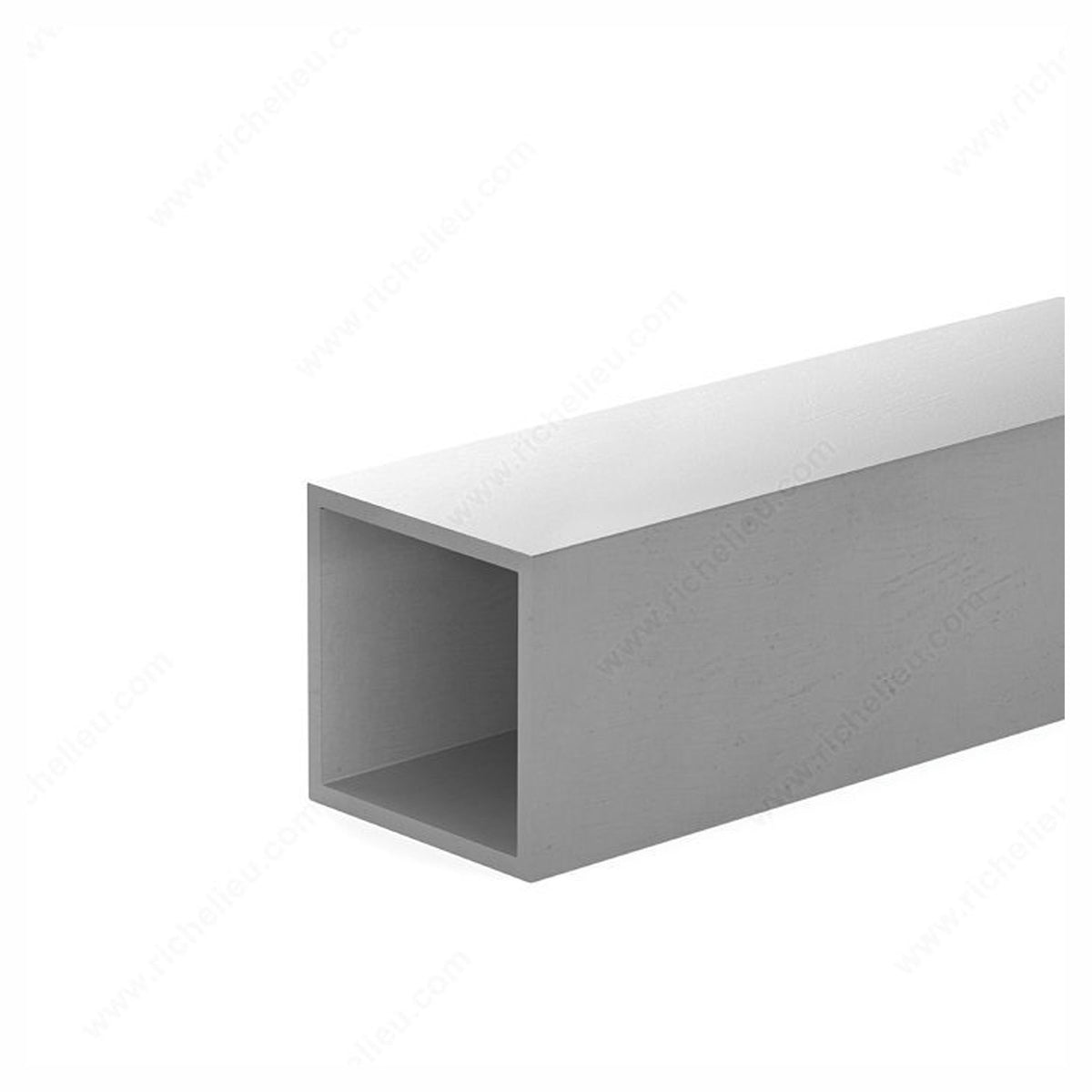 Tube carré en aluminium, 3/4'' x 36''